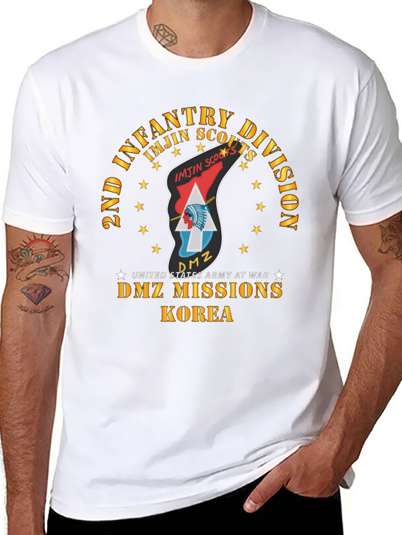 2nd Infantry Division DMZ Missions Korea T-Shirt