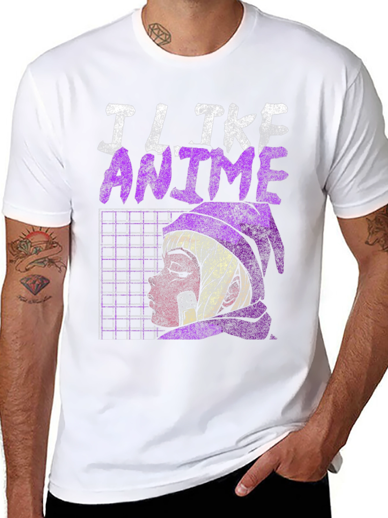 I Like Anime Graphic T-Shirt