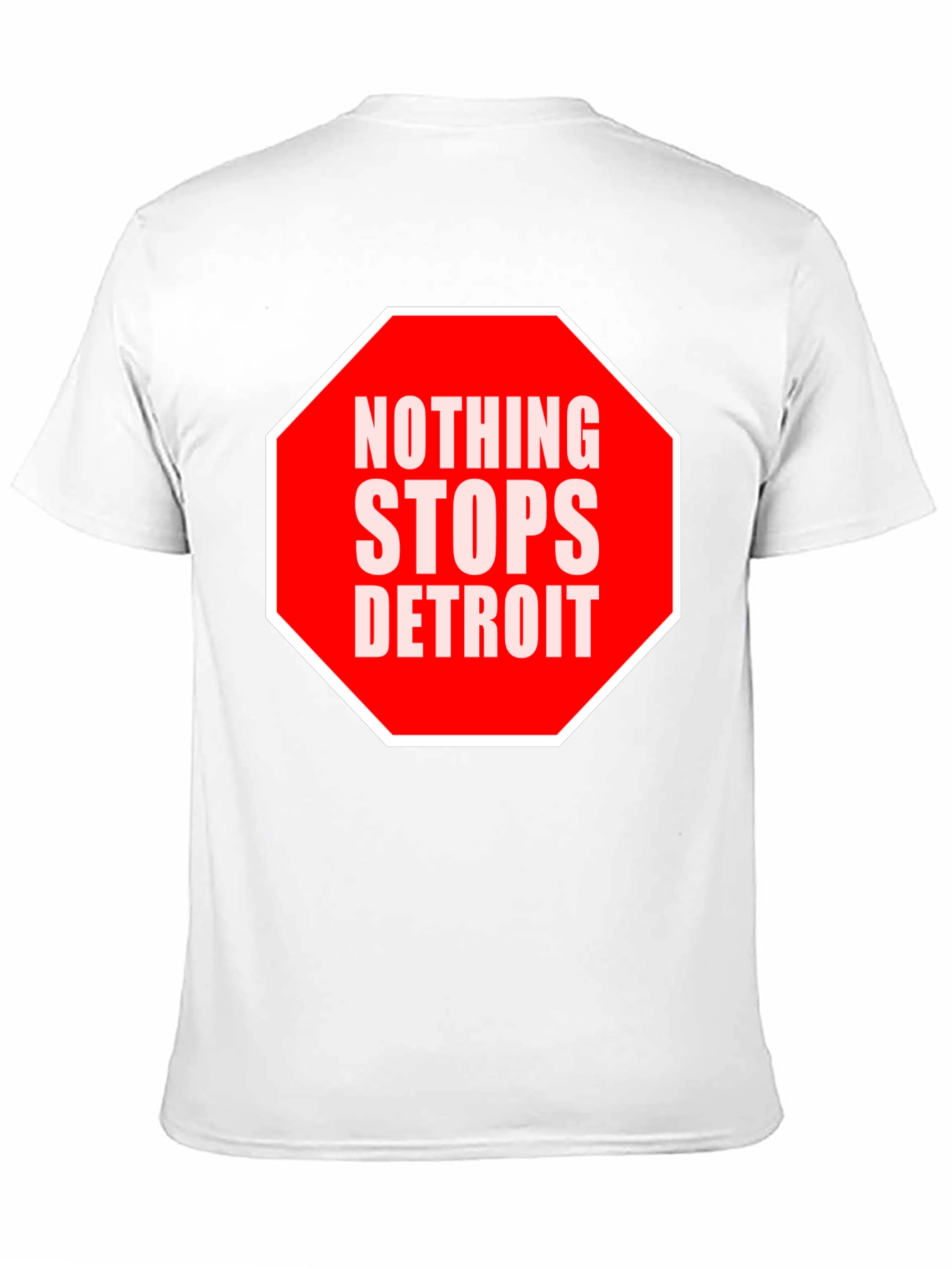 Nothing Stops Detroit T-Shirt - Black