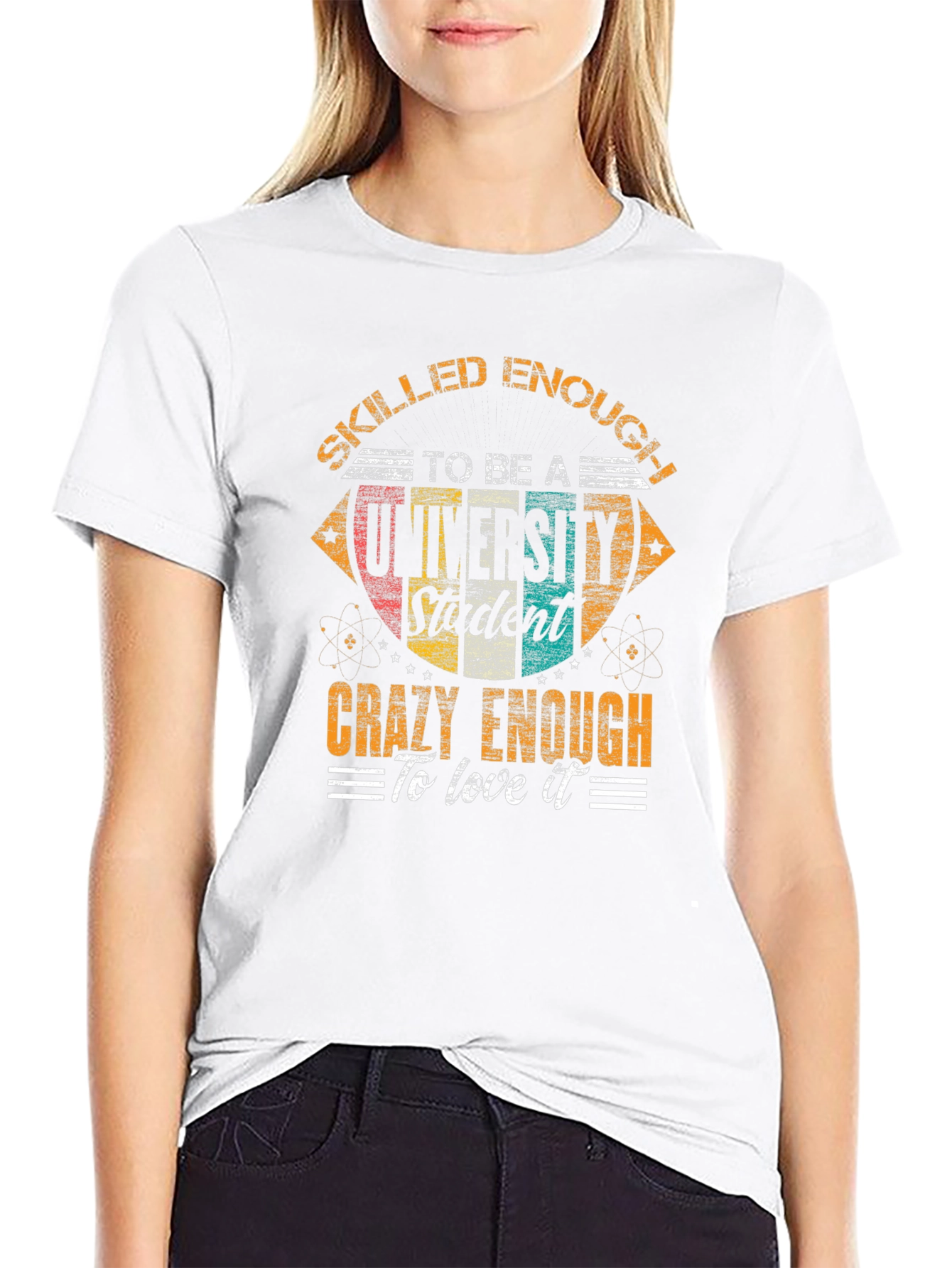 Skilled Enough University Student Graphic Tee