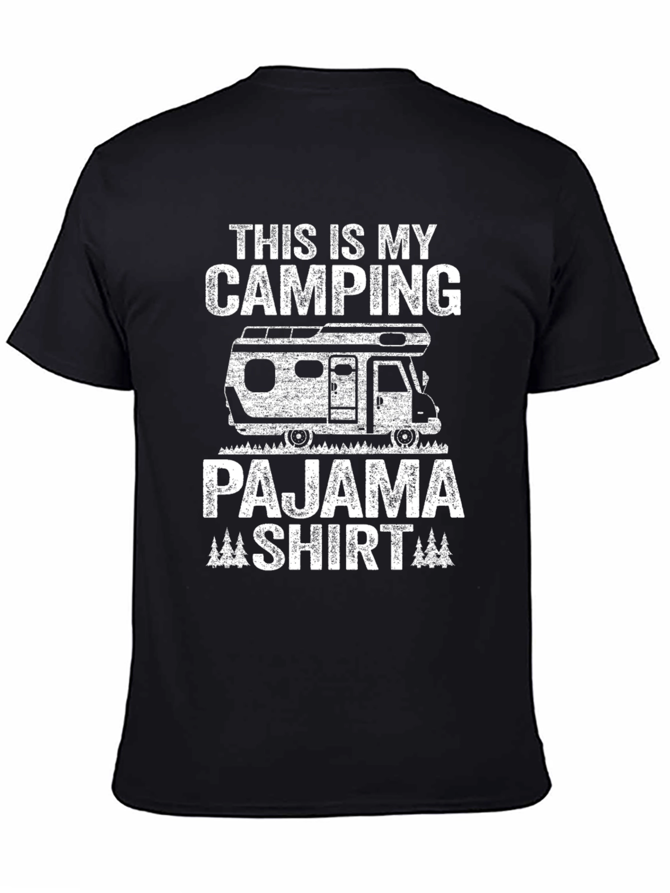 Camping Pajama Shirt - RV Design T-Shirt