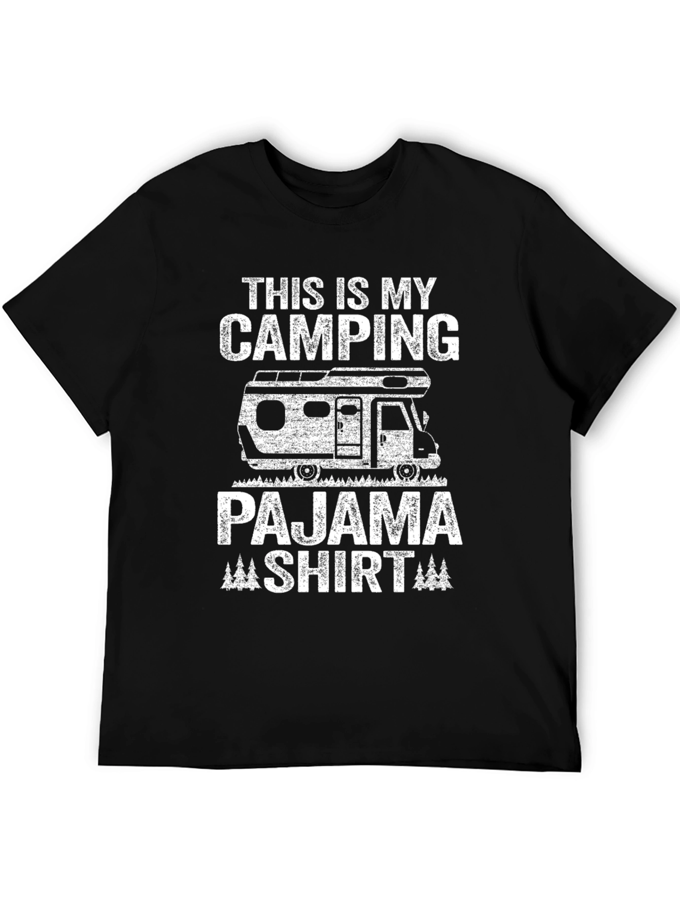 Camping Pajama Shirt - RV Design T-Shirt
