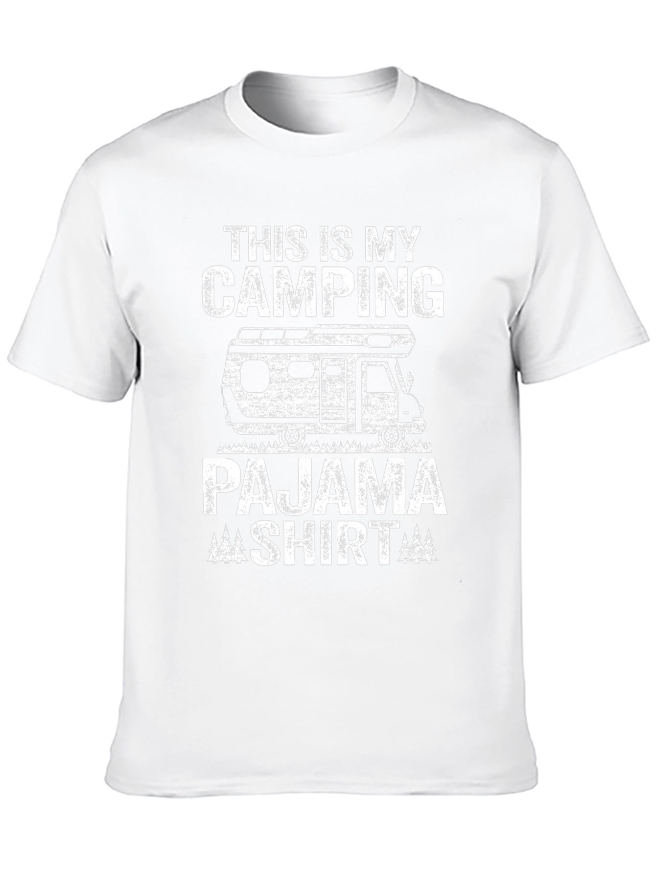 Camping Pajama Shirt - RV Design T-Shirt