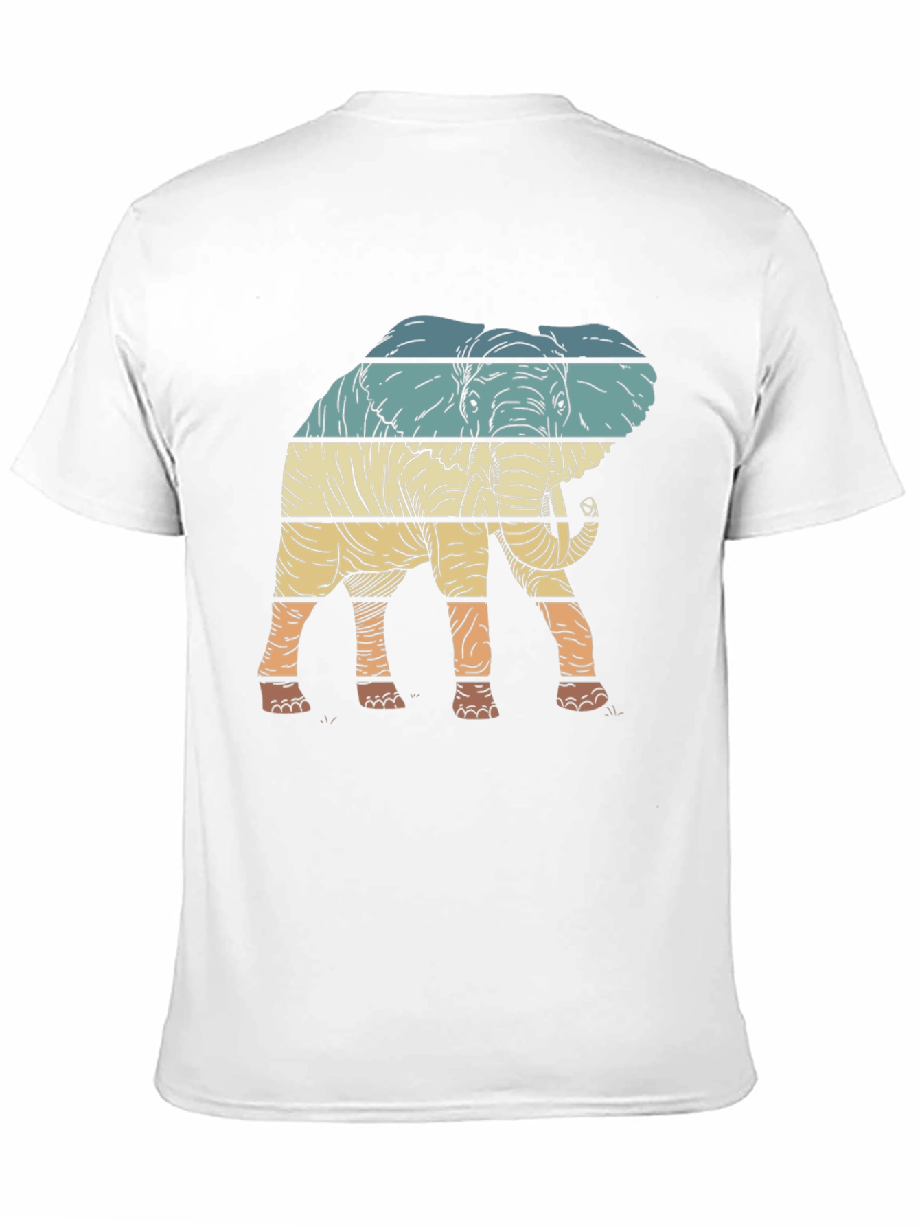 Retro Elephant Graphic Tee
