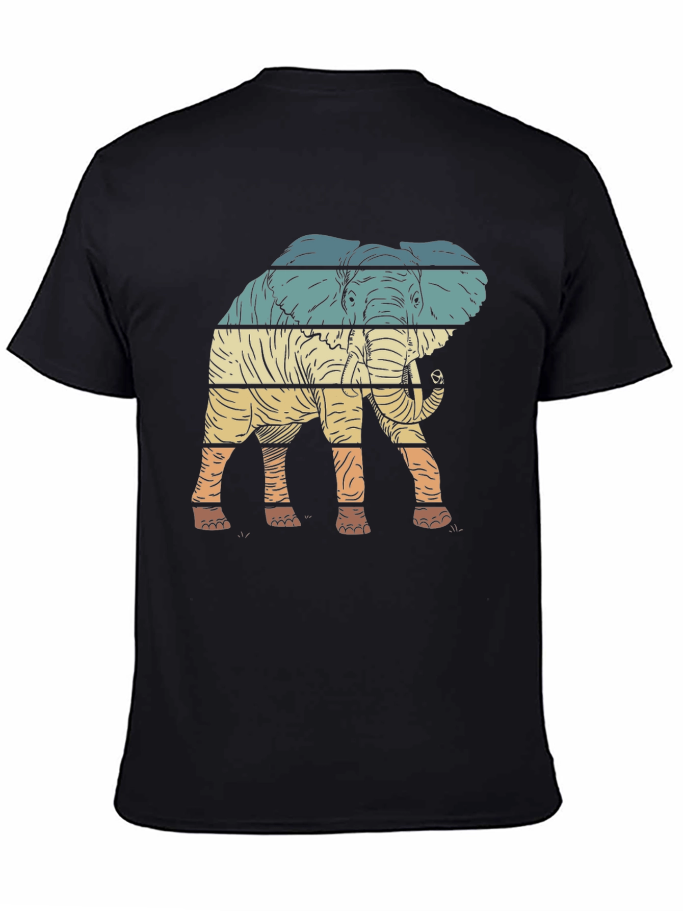 Retro Elephant Graphic Tee