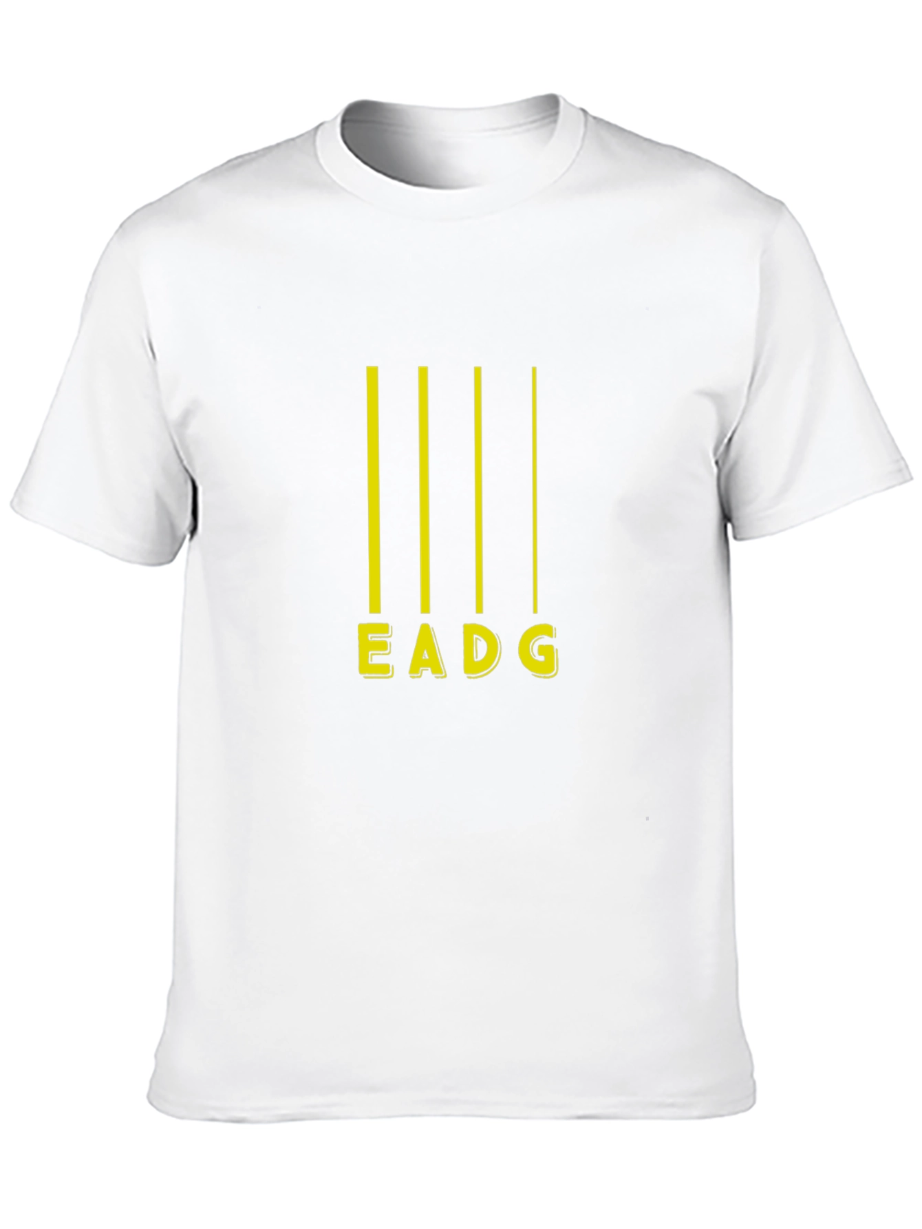 EADG Guitar String Graphic Tee - Black
