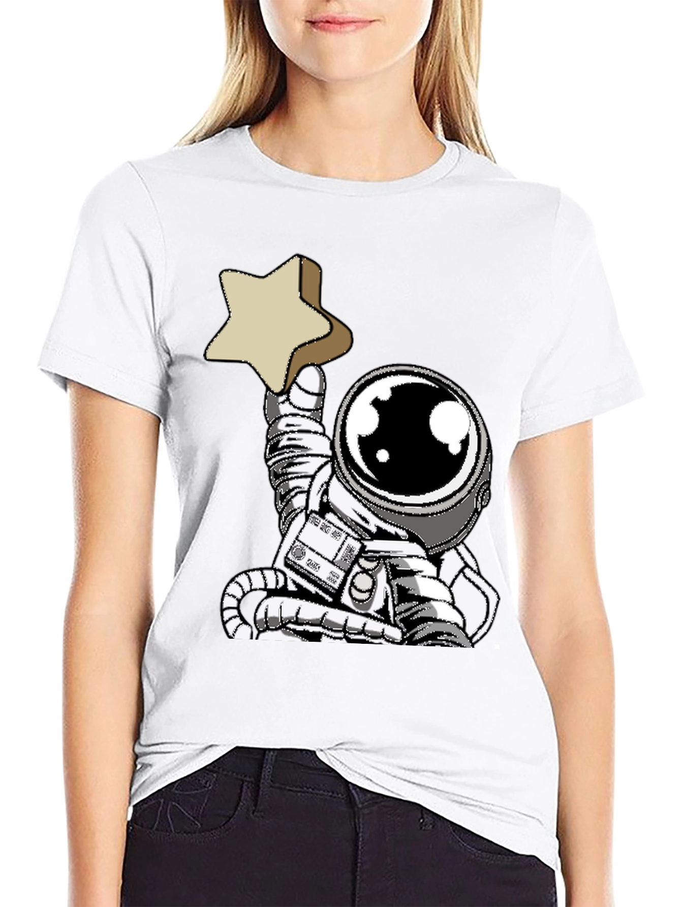 Astronaut Star T-Shirt - Reach for the Stars!