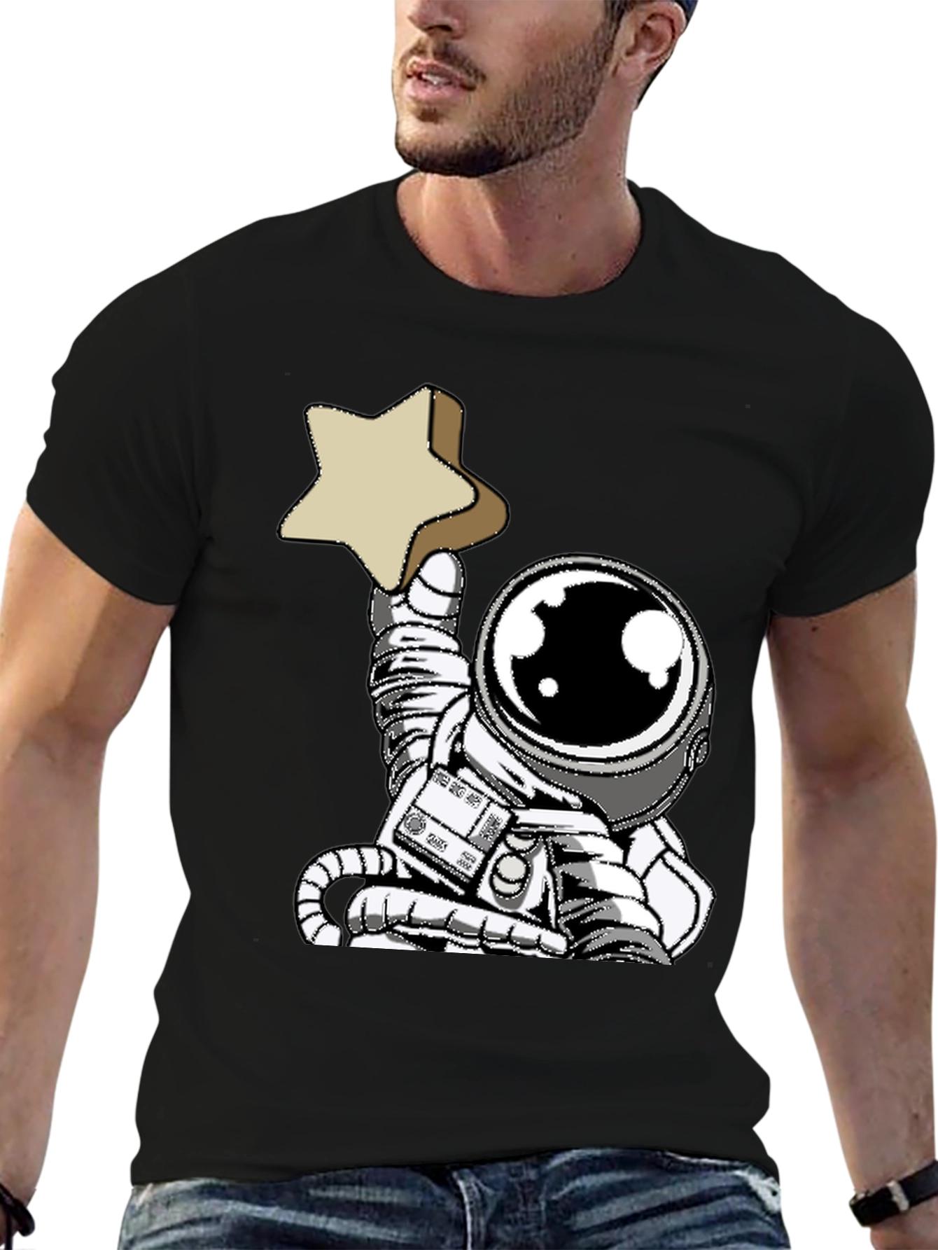 Astronaut Star T-Shirt - Reach for the Stars!