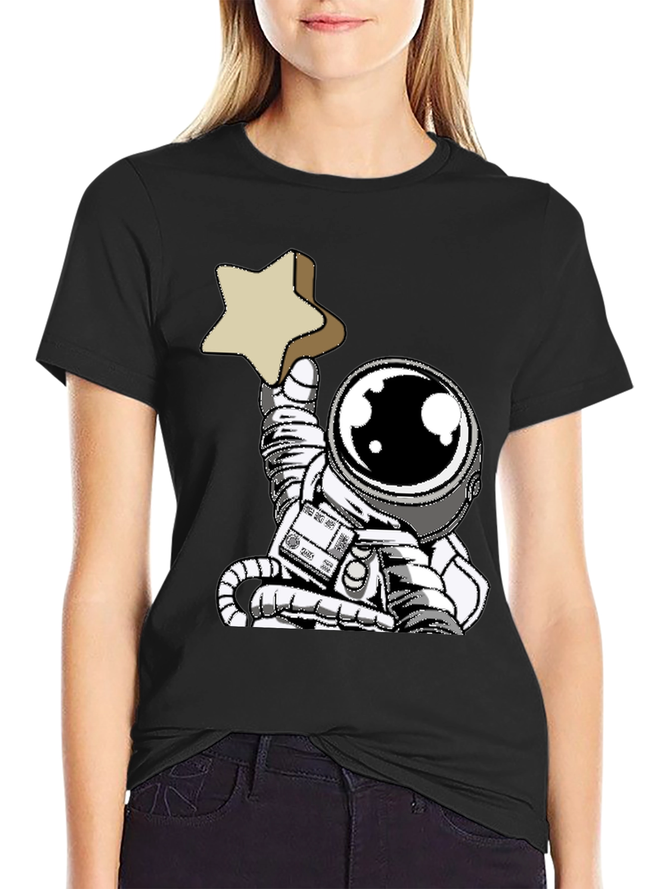 Astronaut Star T-Shirt - Reach for the Stars!
