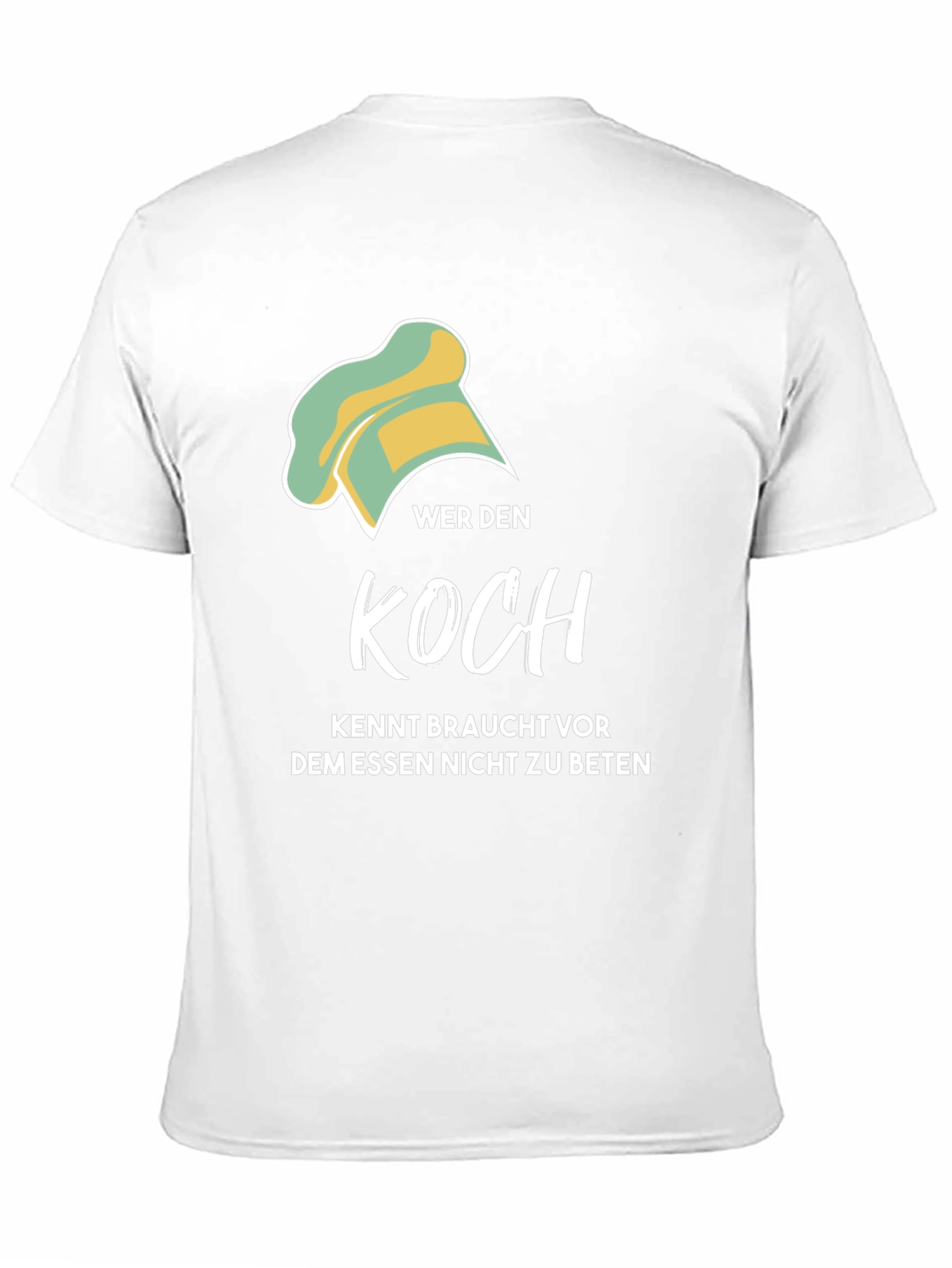 Wer den Koch Kennt T-Shirt - Funny Chef Tee