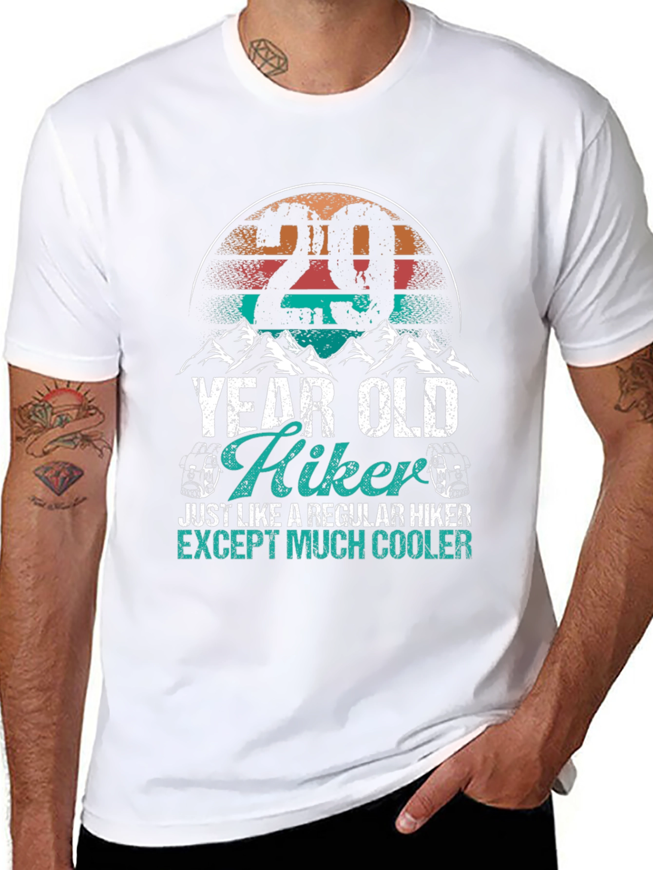 29 Year Old Hiker T-Shirt - Cool Hiking Apparel