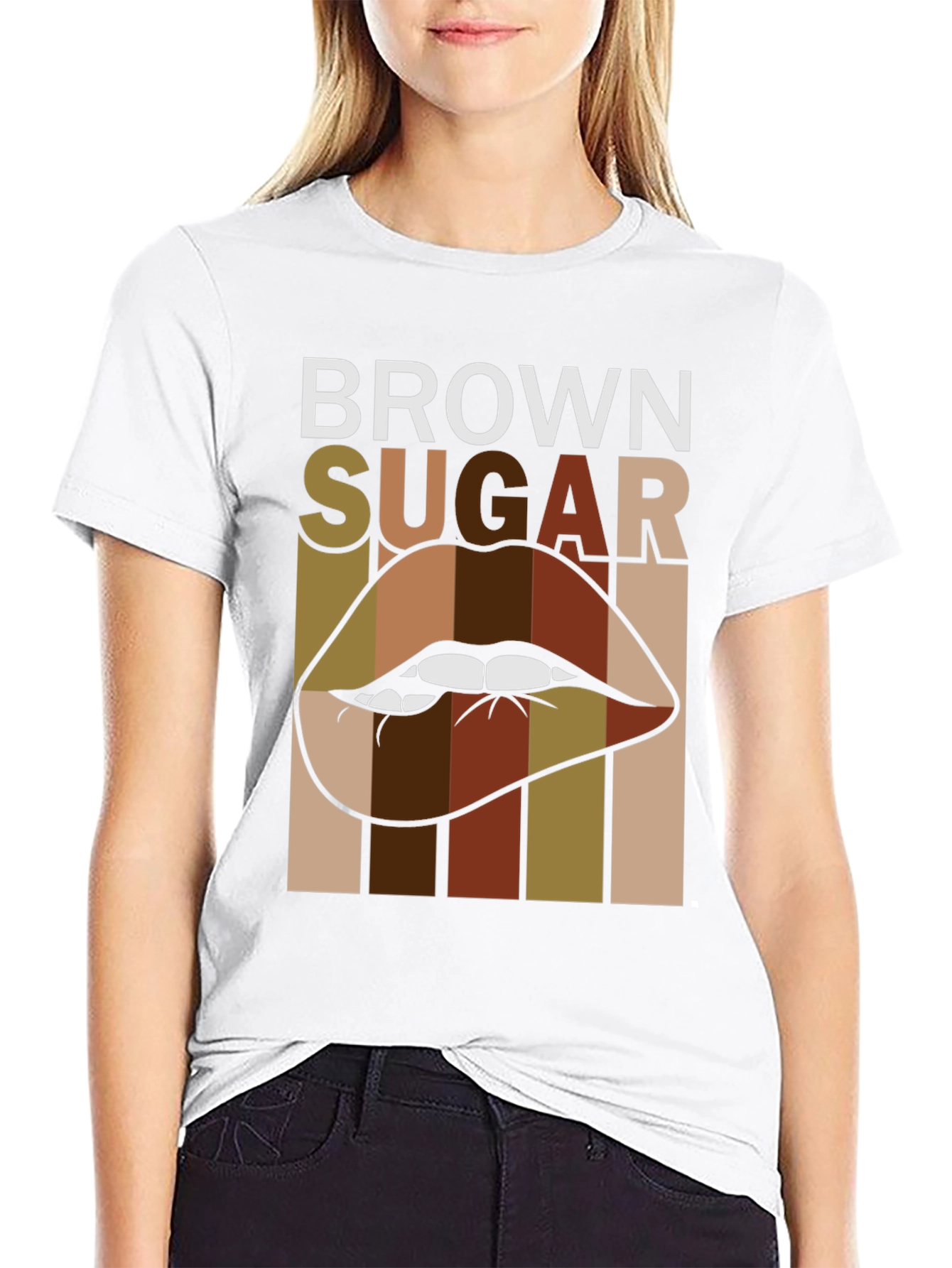 Brown Sugar Lips Graphic Tee - Unisex
