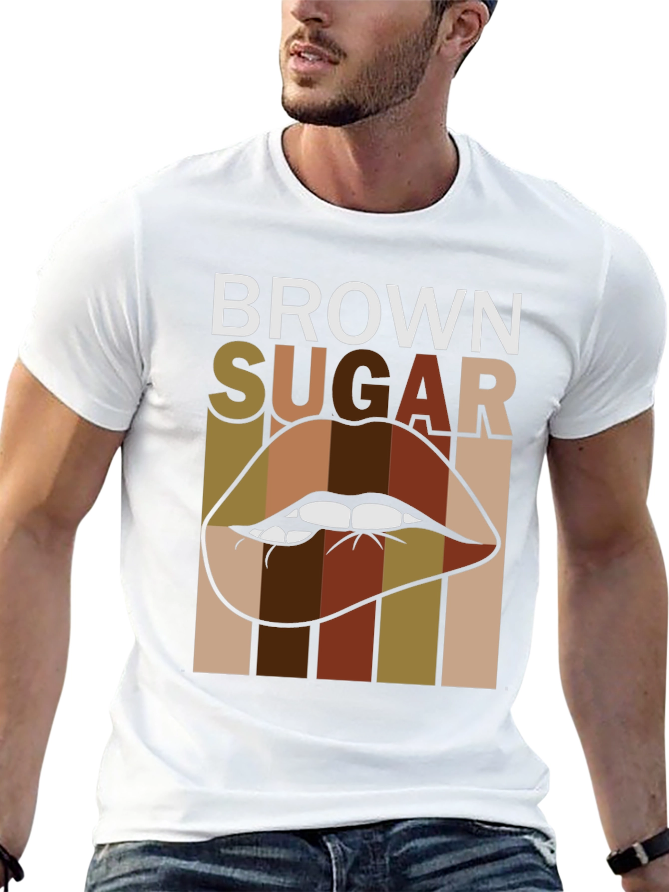 Brown Sugar Lips Graphic Tee - Unisex