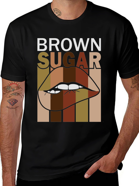 Brown Sugar Lips Graphic Tee - Unisex