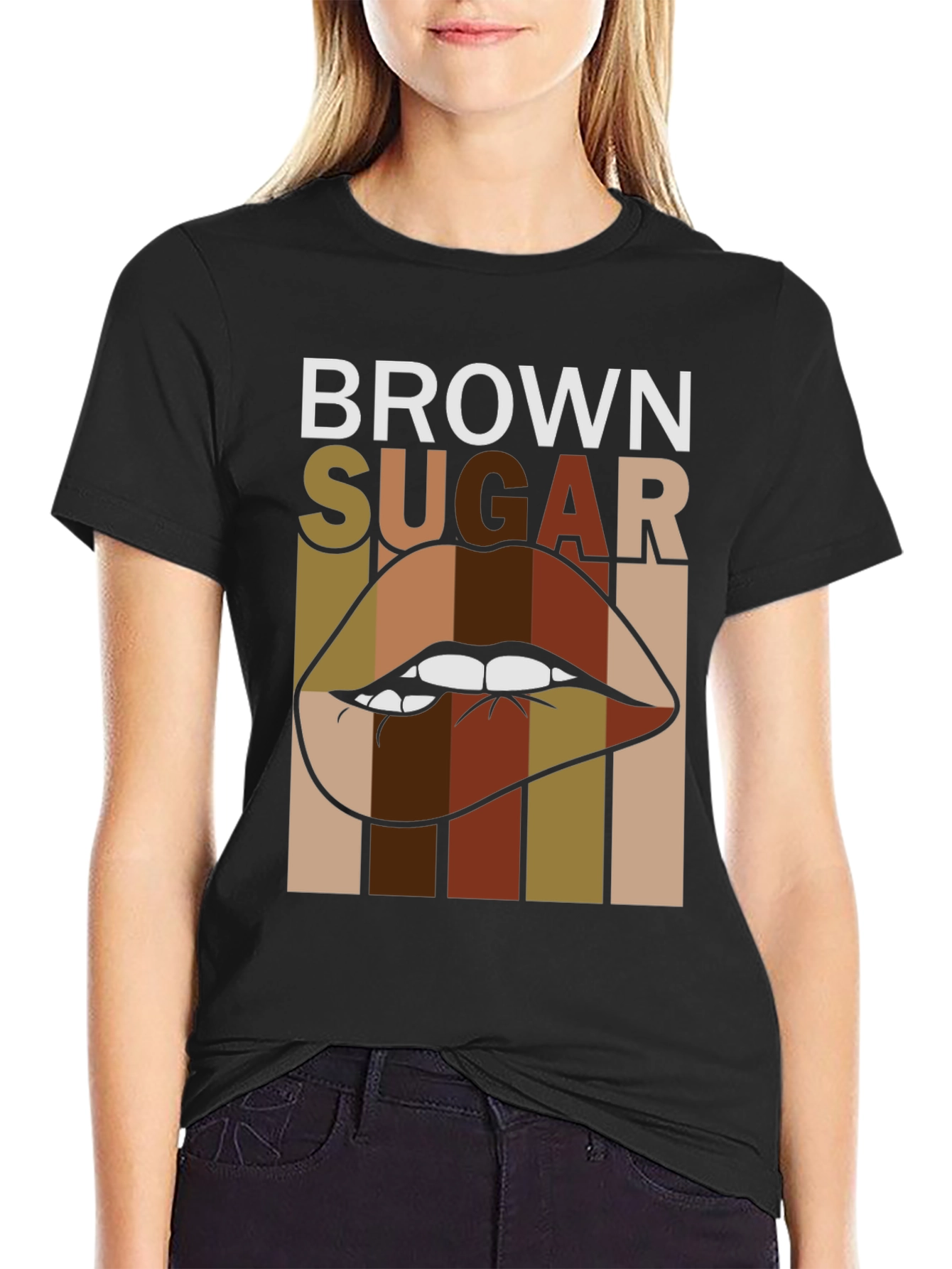 Brown Sugar Lips Graphic Tee - Unisex