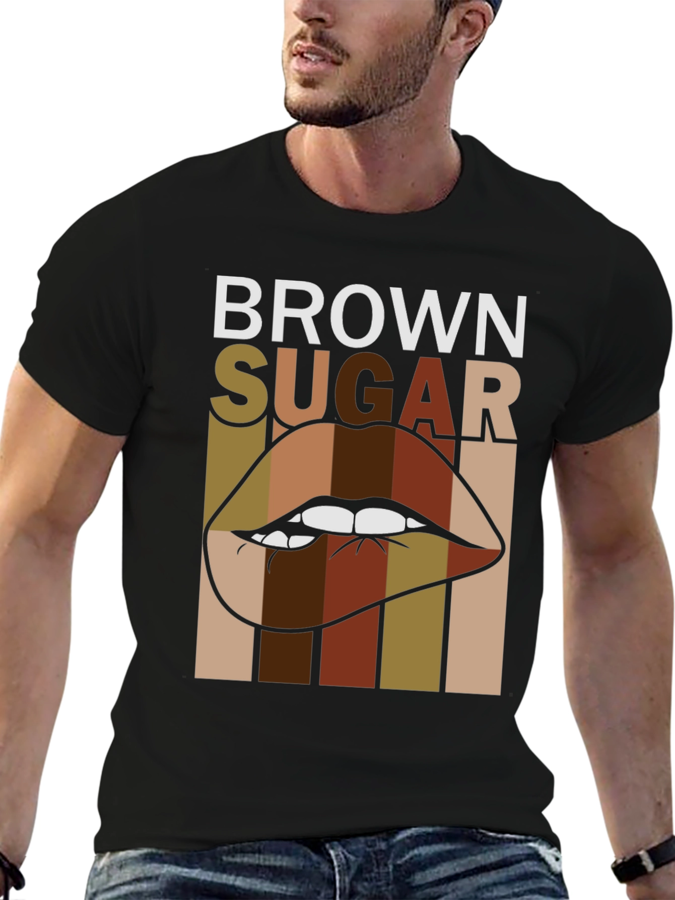 Brown Sugar Lips Graphic Tee - Unisex