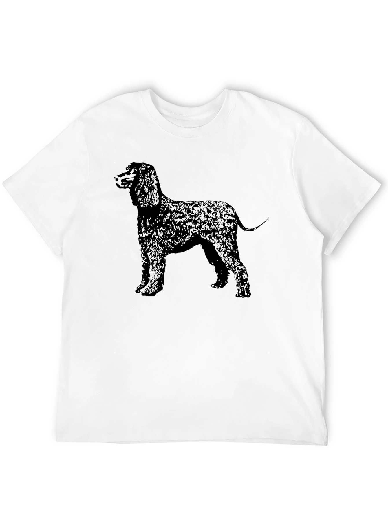 Dog Breed Silhouette Black Graphic Tee