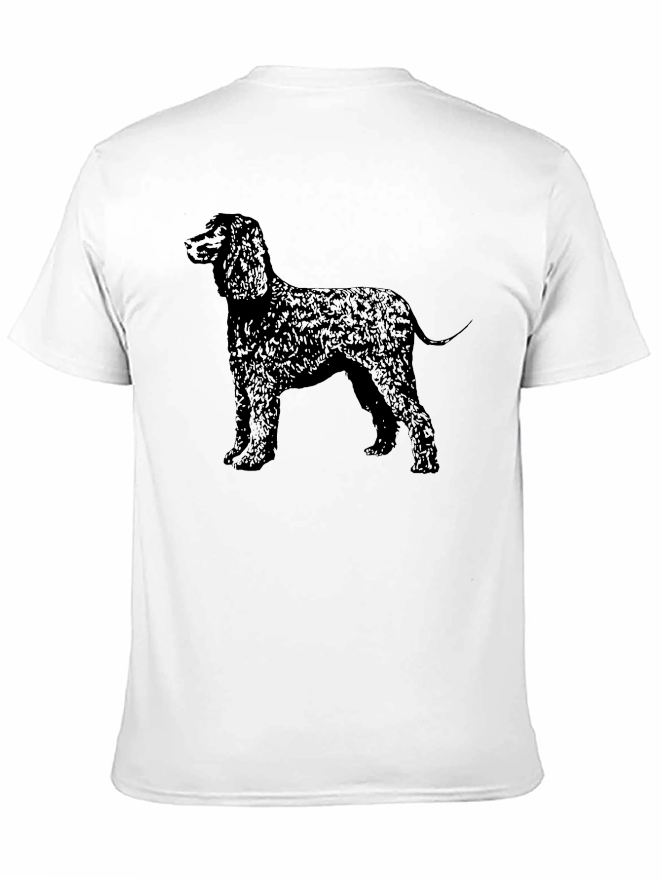 Dog Breed Silhouette Black Graphic Tee