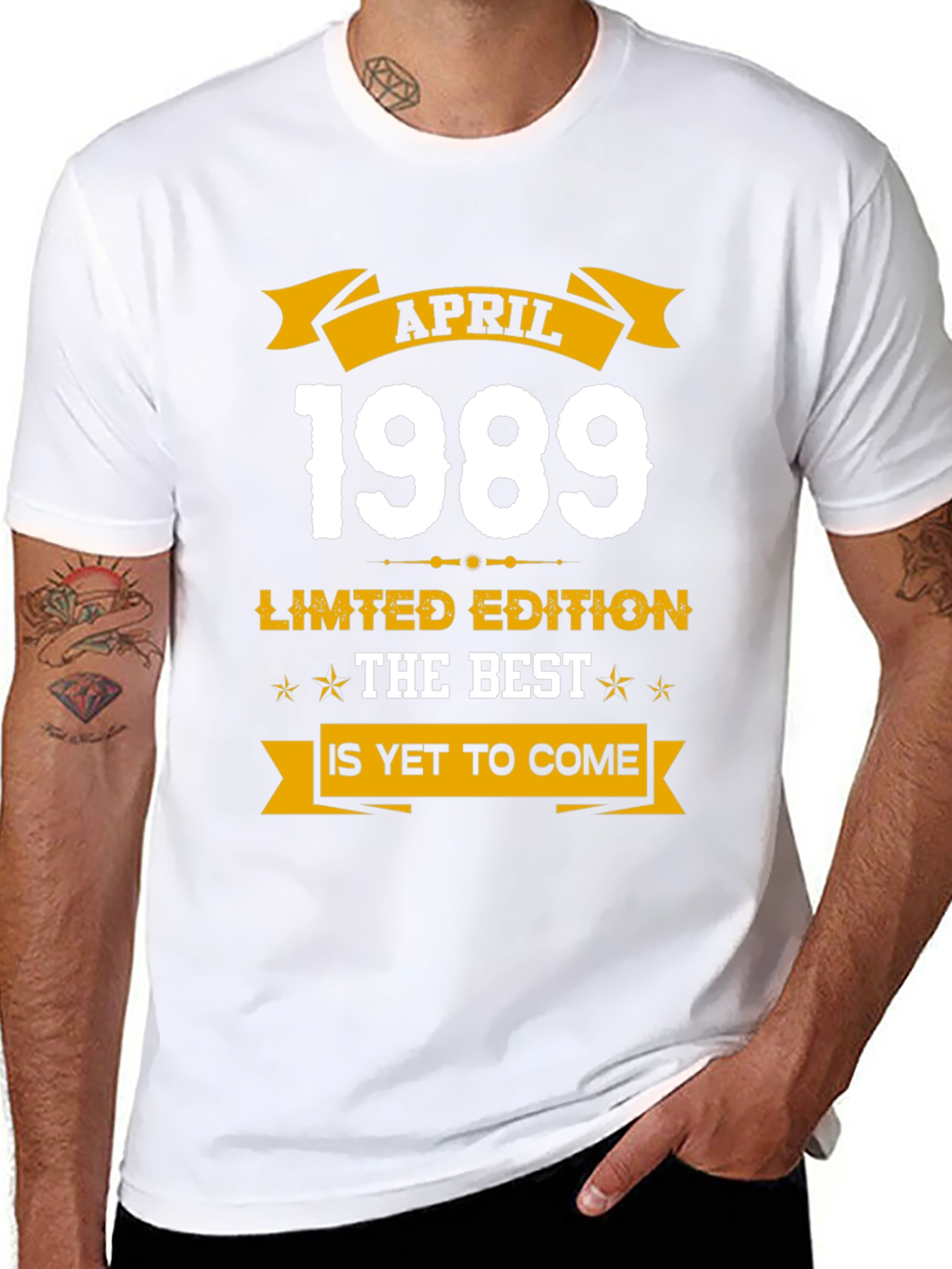 April 1989 Limited Edition Birthday T-Shirt