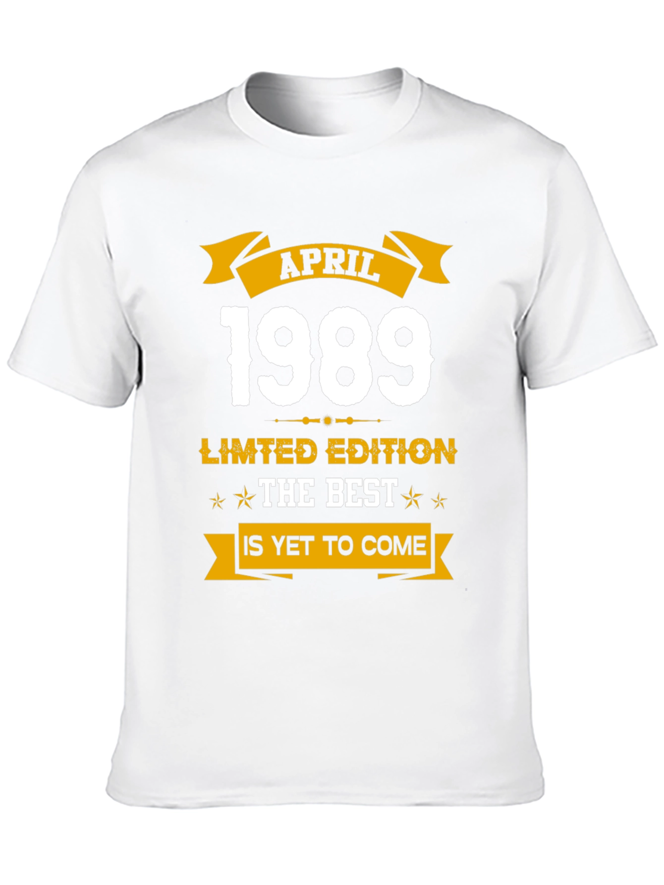 April 1989 Limited Edition Birthday T-Shirt