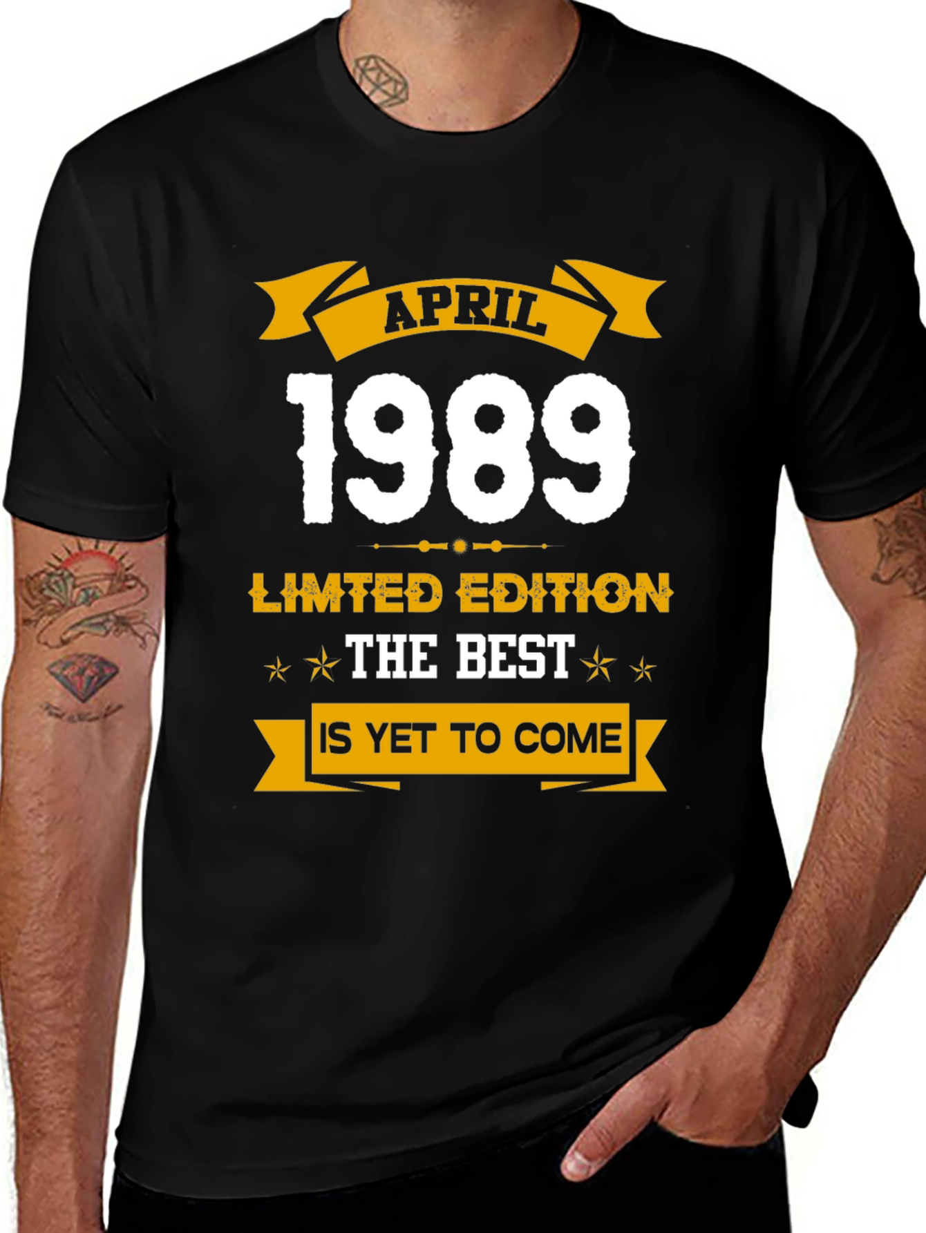 April 1989 Limited Edition Birthday T-Shirt