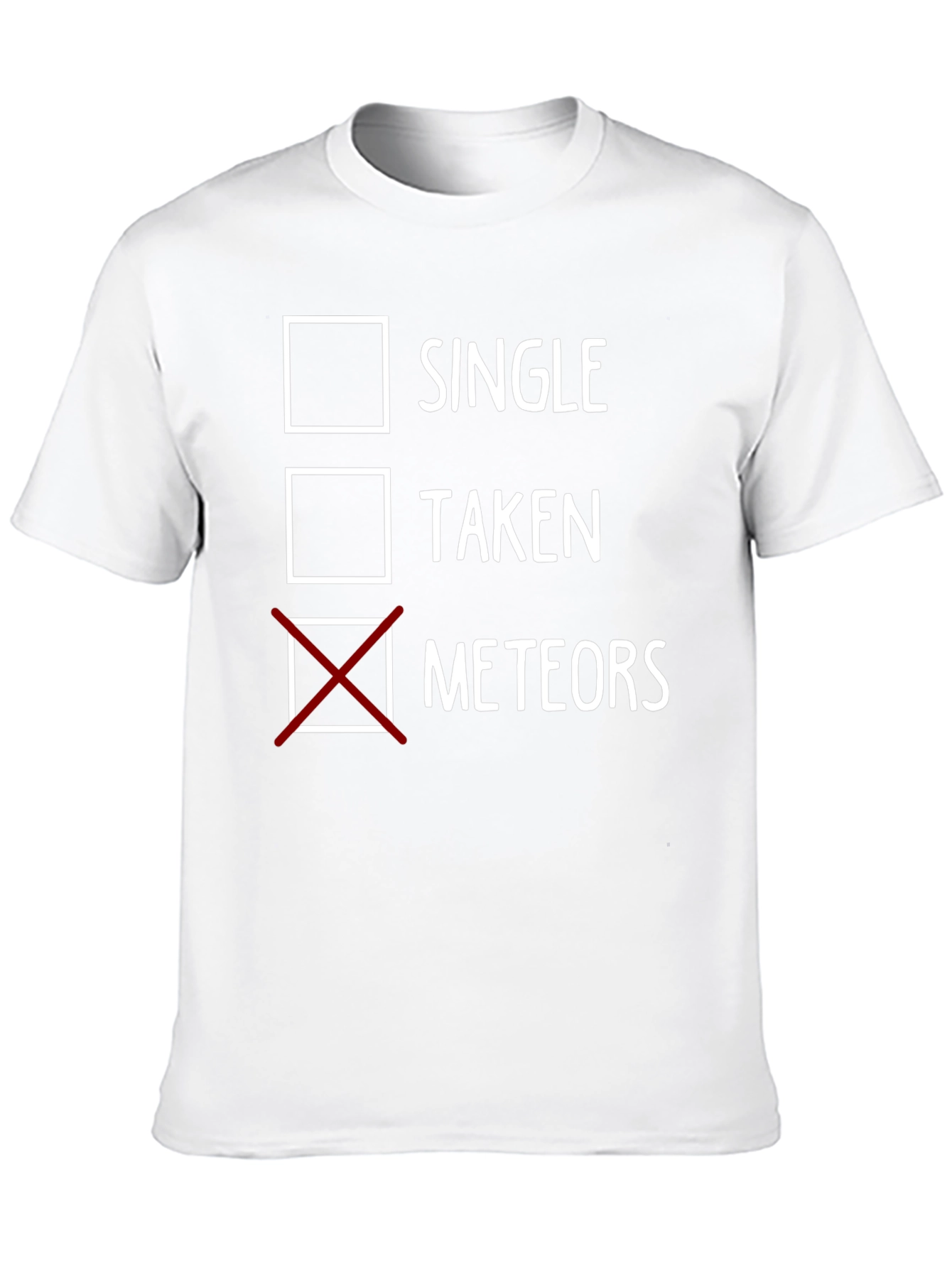 Single Taken Meteors Black Graphic T-Shirt
