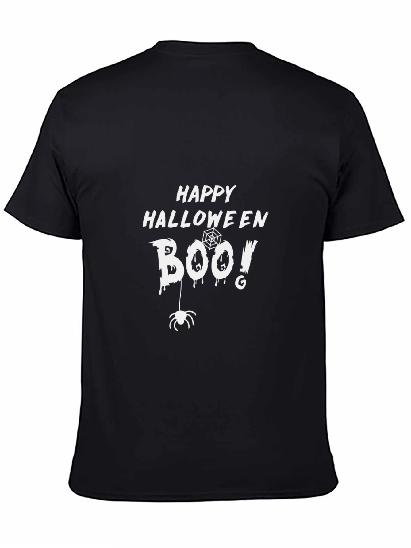 Happy Halloween Boo! Black T-Shirt