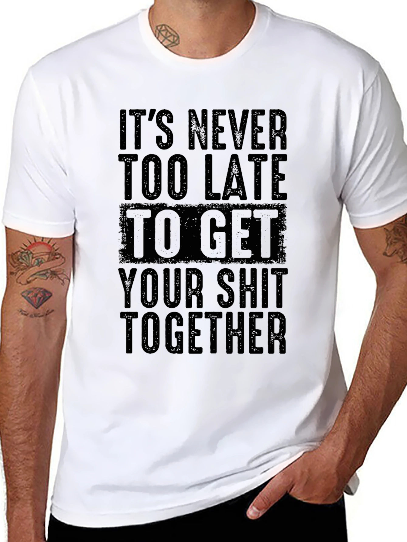 Its Never Too Late Graphic Tee