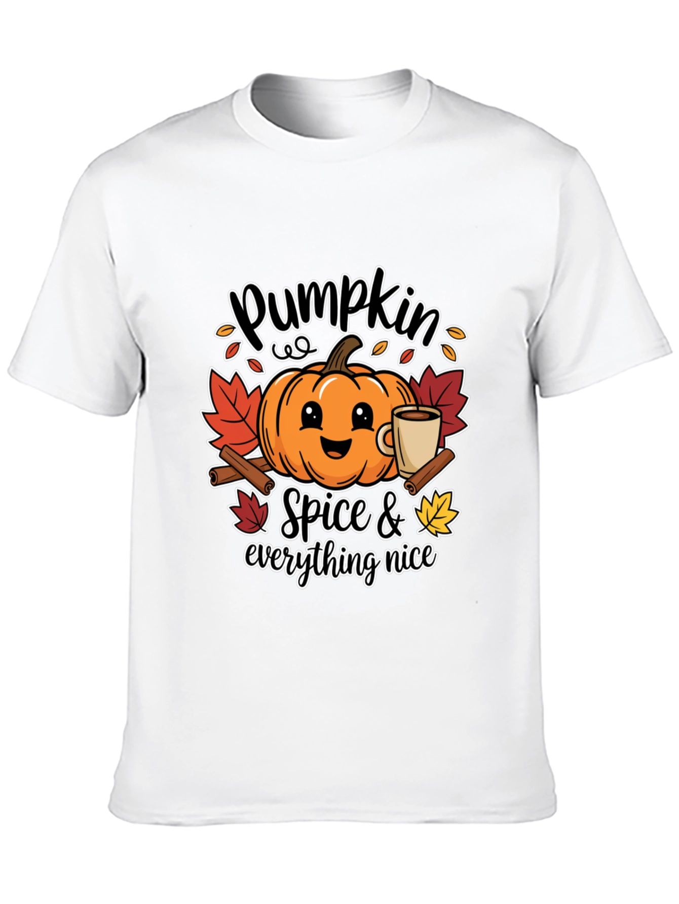 Pumpkin Spice & Everything Nice Graphic T-Shirt