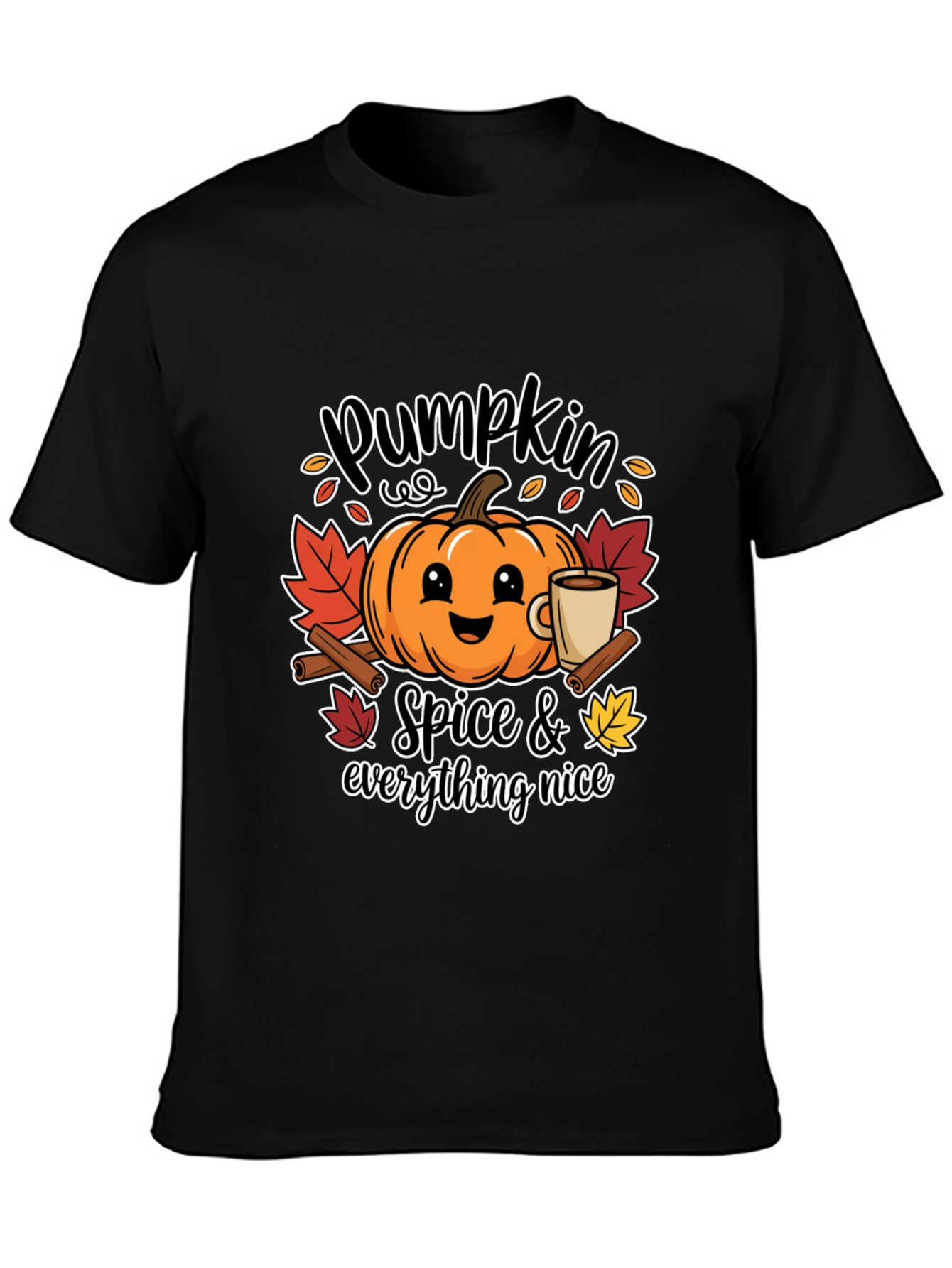 Pumpkin Spice & Everything Nice Graphic T-Shirt