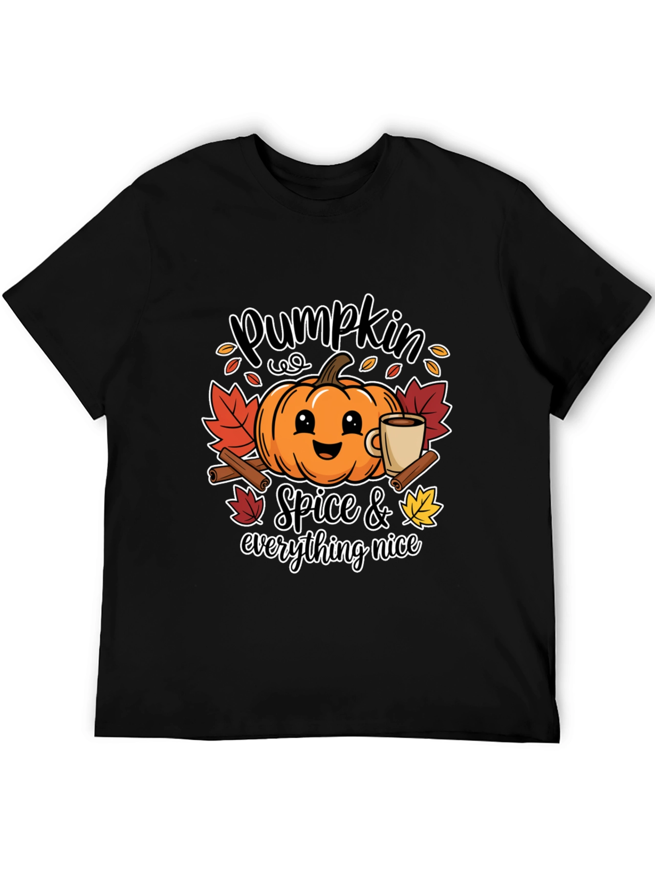 Pumpkin Spice & Everything Nice Graphic T-Shirt