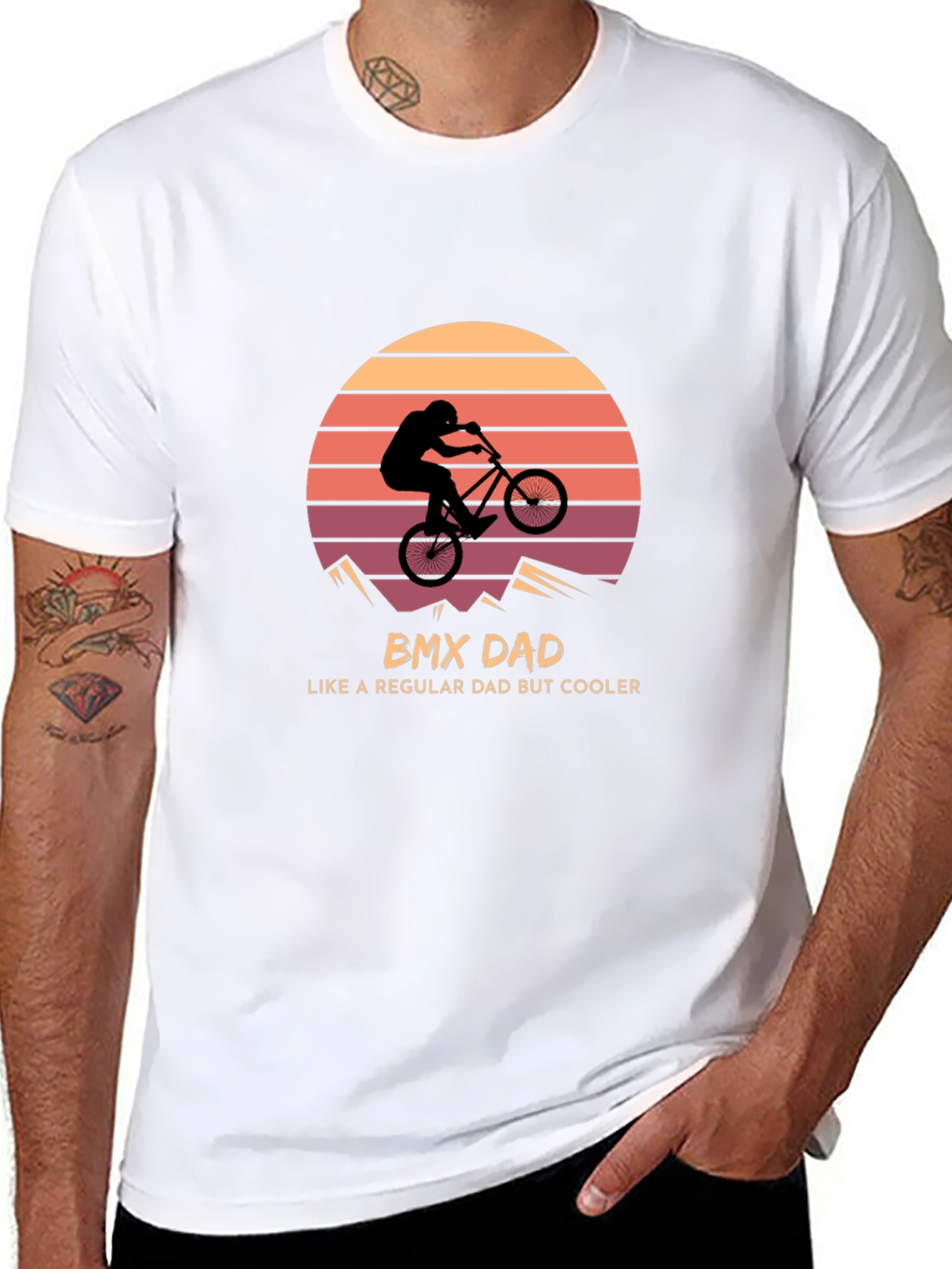 BMX Dad T-Shirt - Cool Graphic Tee