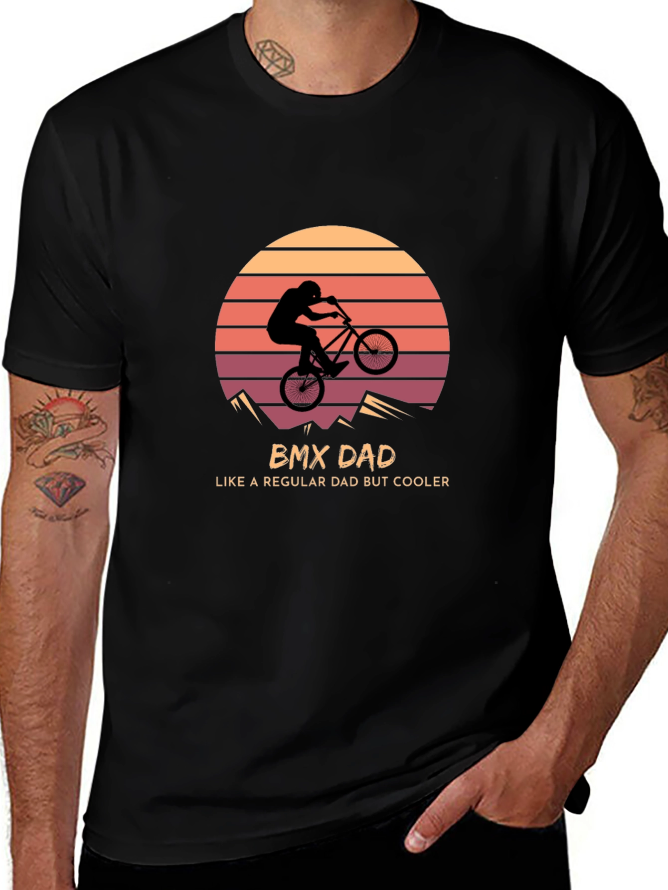 BMX Dad T-Shirt - Cool Graphic Tee