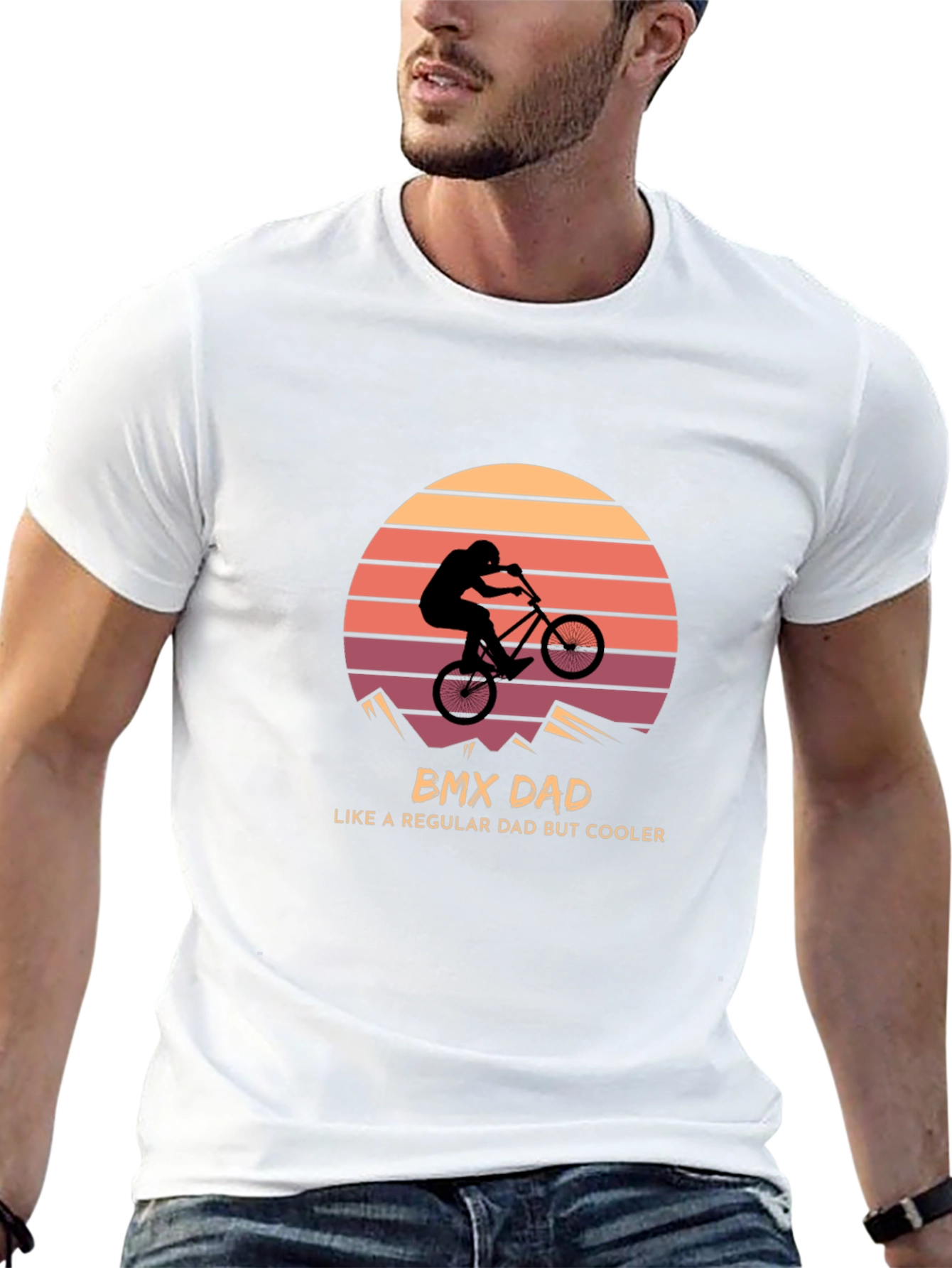 BMX Dad T-Shirt - Cool Graphic Tee
