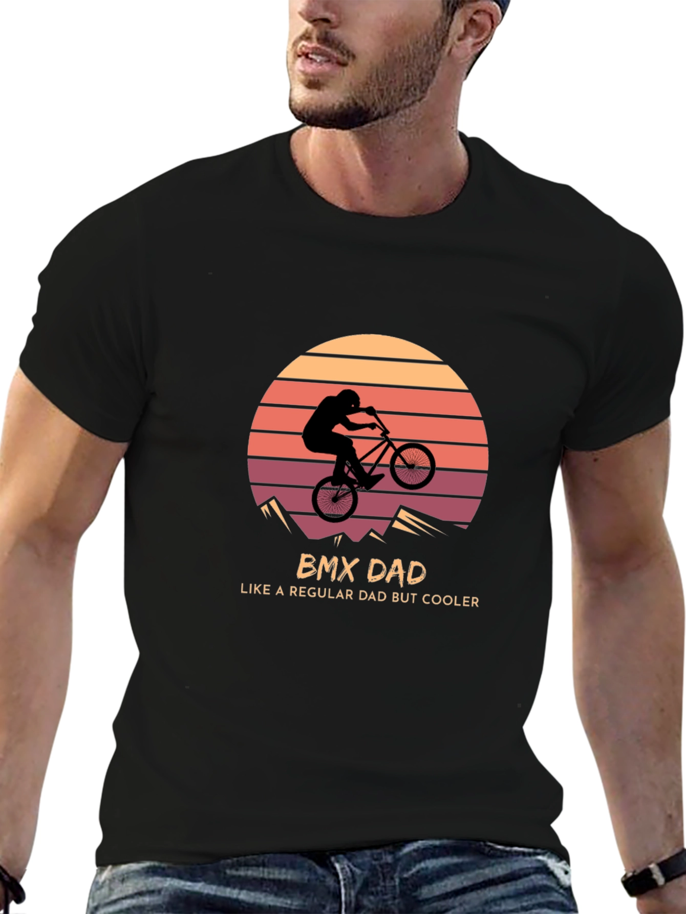 BMX Dad T-Shirt - Cool Graphic Tee