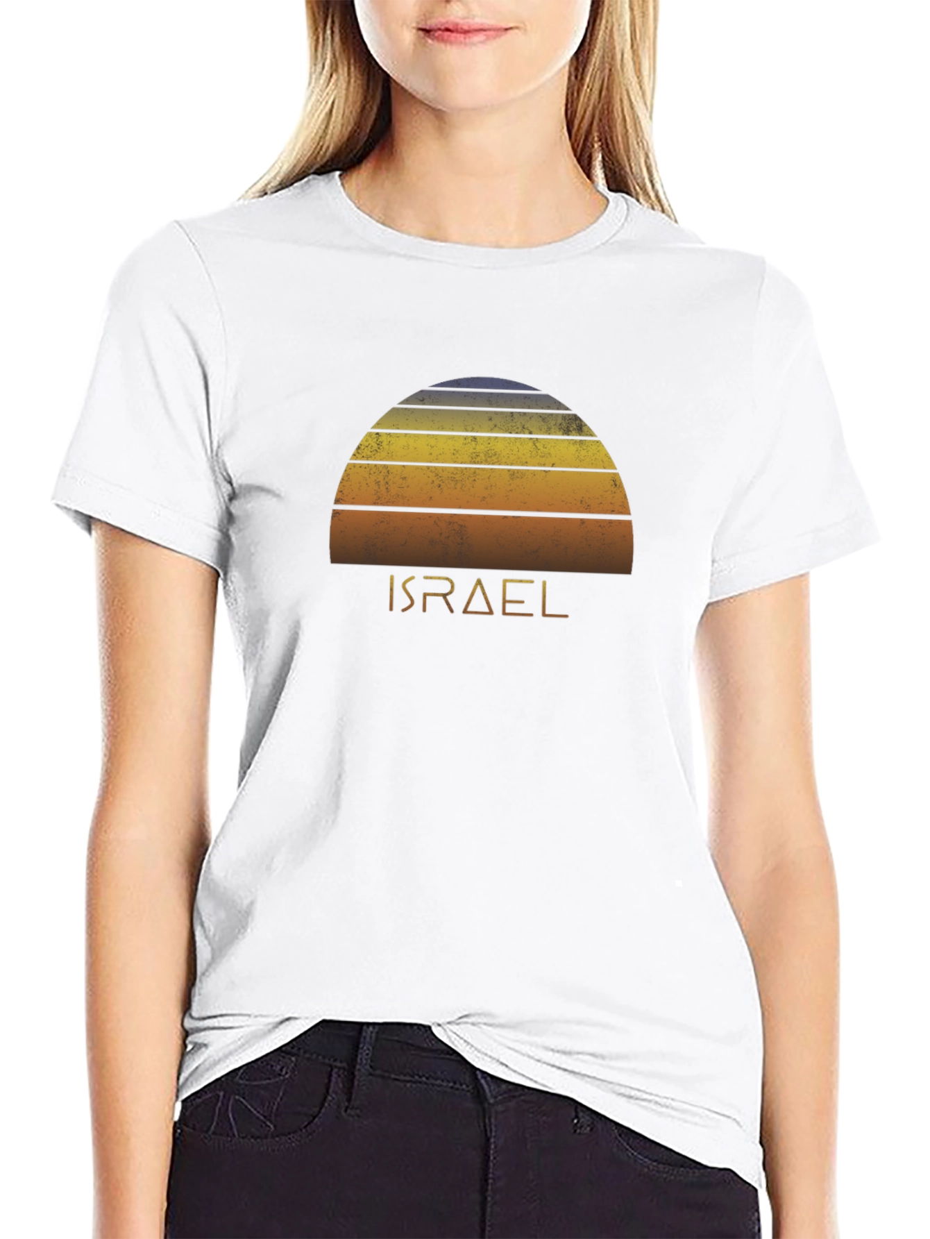 Retro Israel Sunset T-Shirt