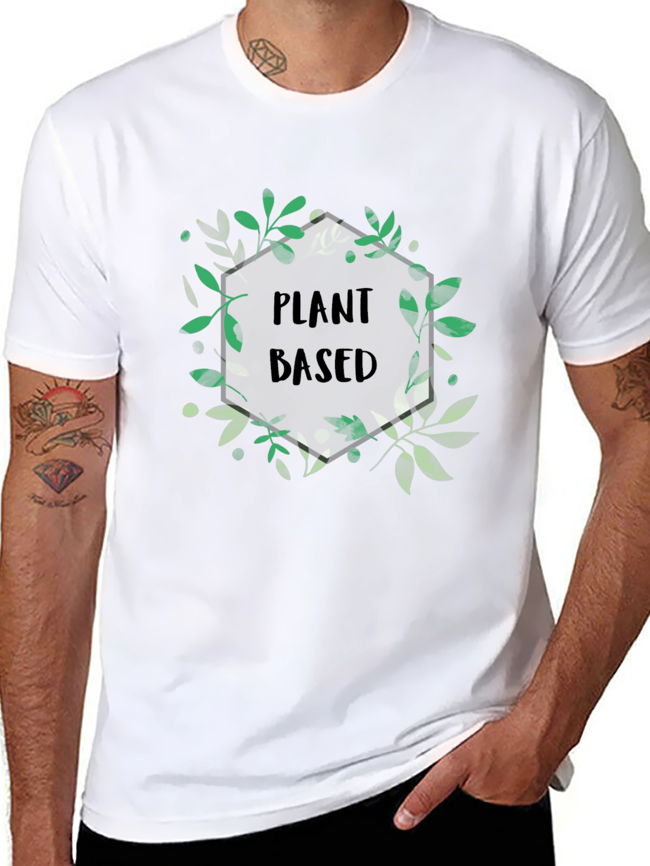 Plant Based T-Shirt - Vegan Friendly Fashion