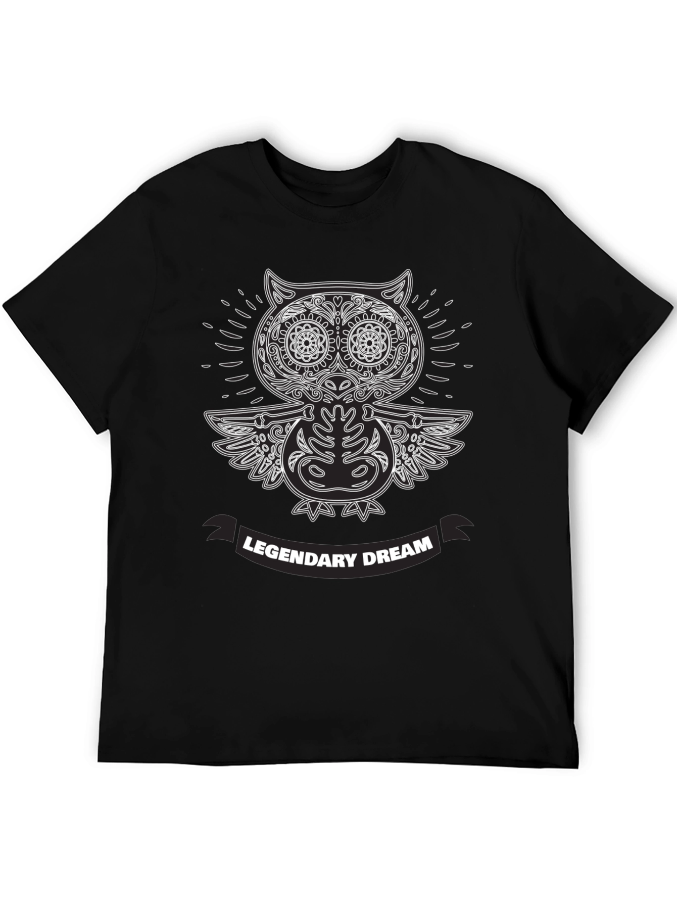 Legendary Dream Owl T-Shirt - Black