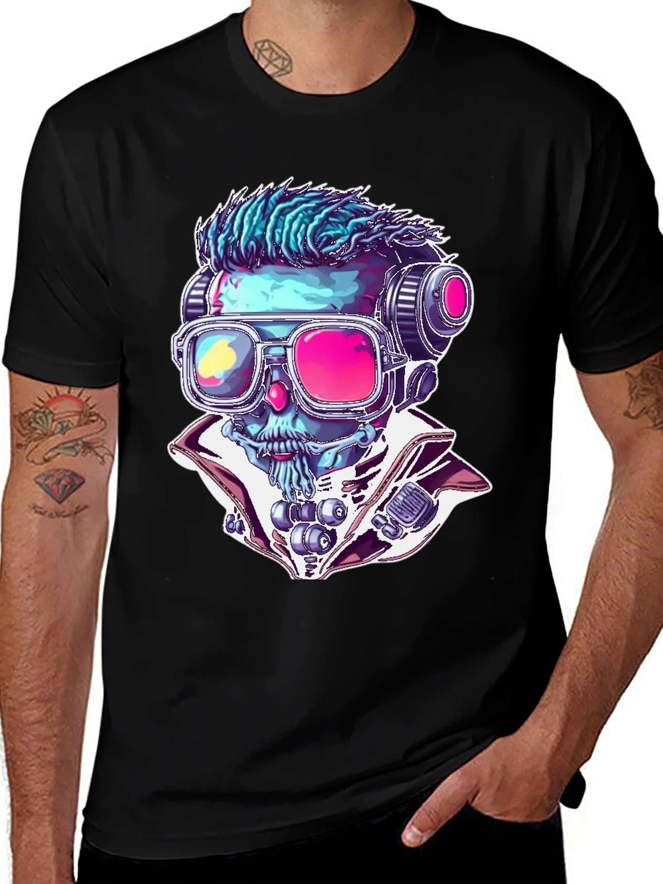 Neon Skull T-Shirt
