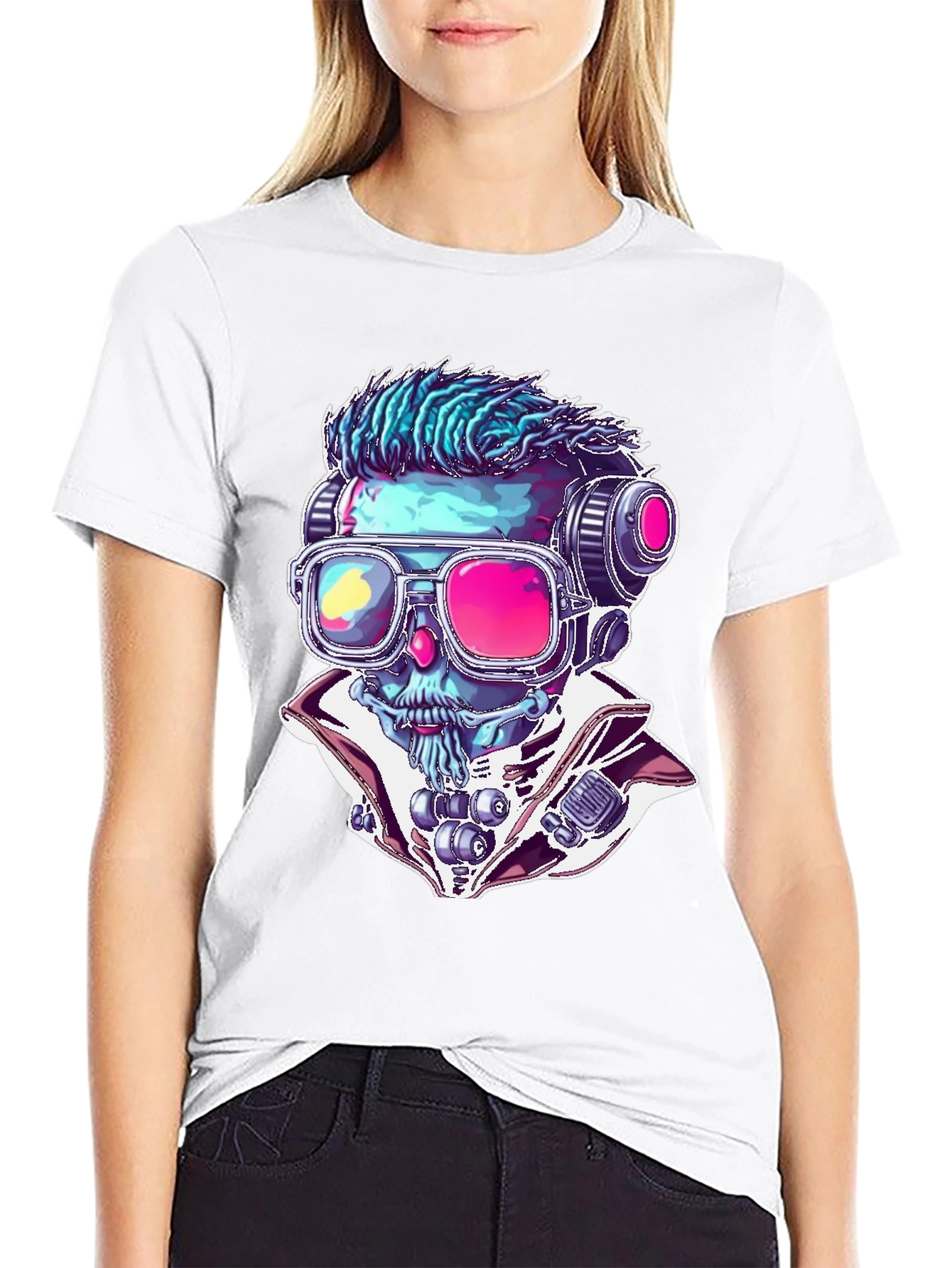 Neon Skull T-Shirt