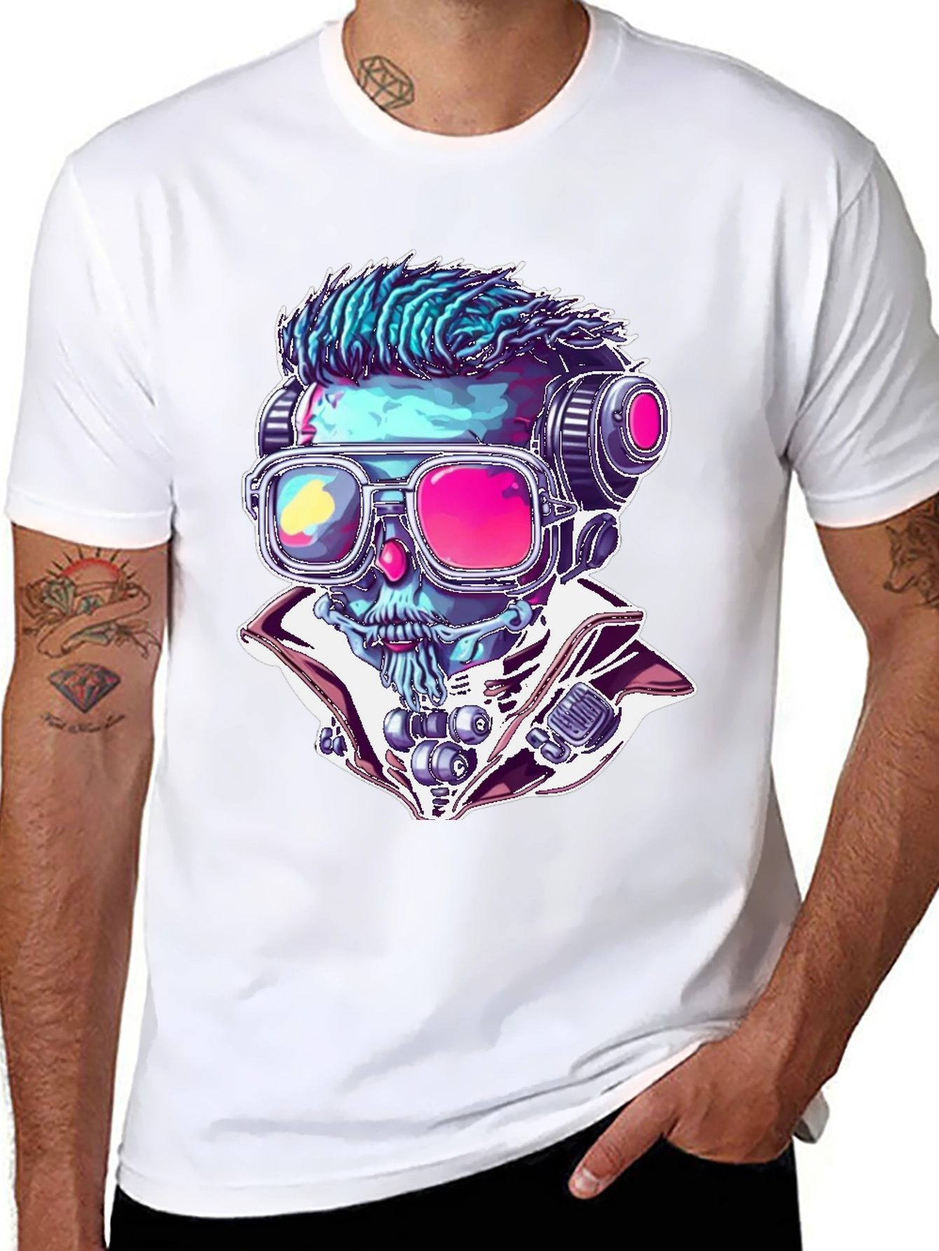 Neon Skull T-Shirt