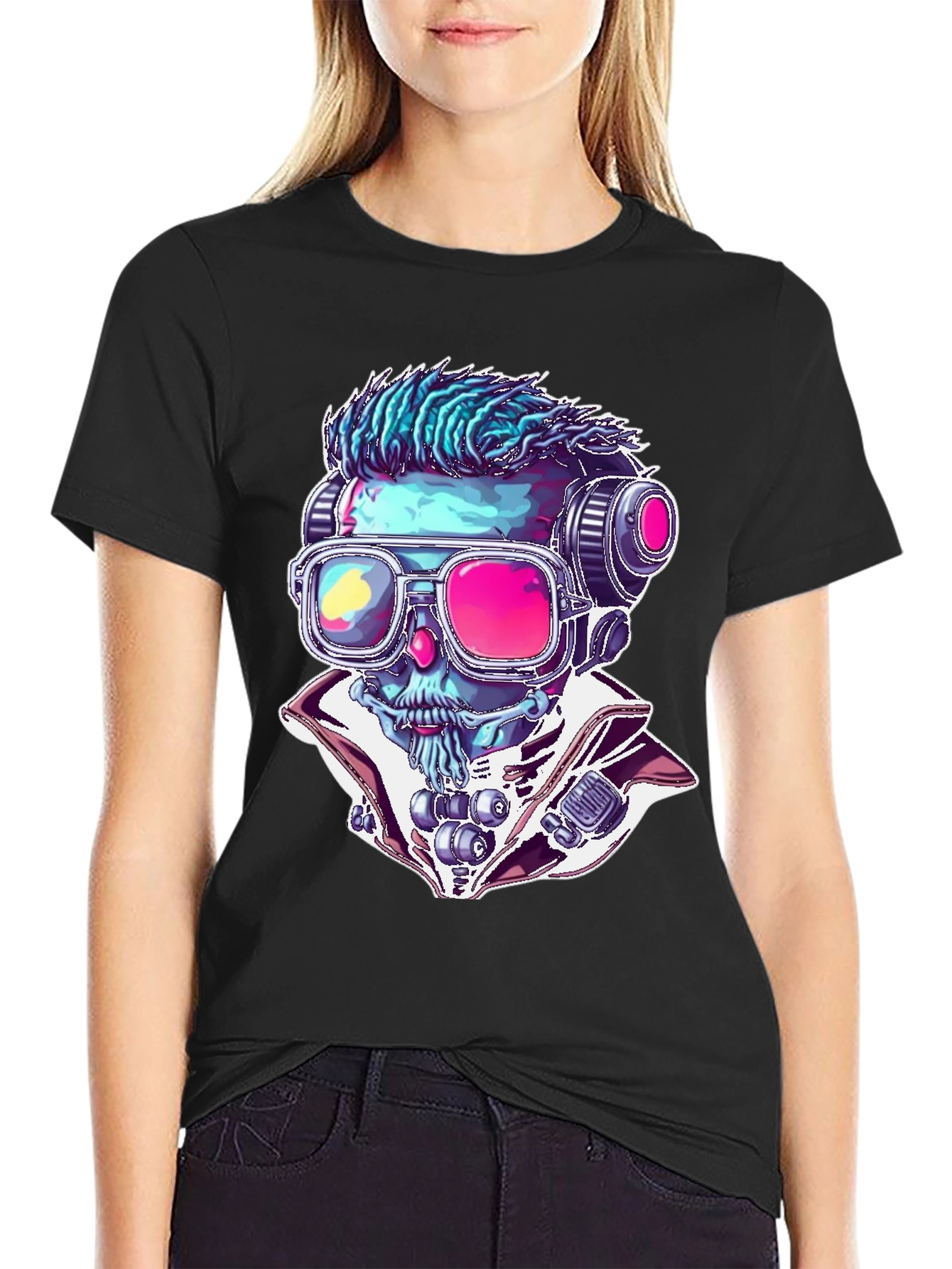 Neon Skull T-Shirt