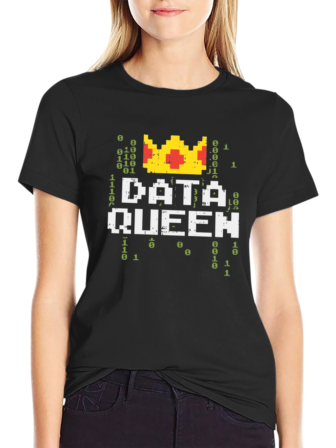 Data Queen Graphic T-Shirt - Coding Inspired