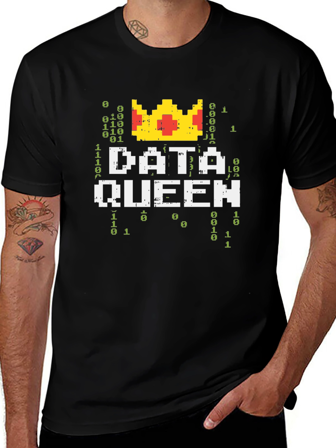 Data Queen Graphic T-Shirt - Coding Inspired