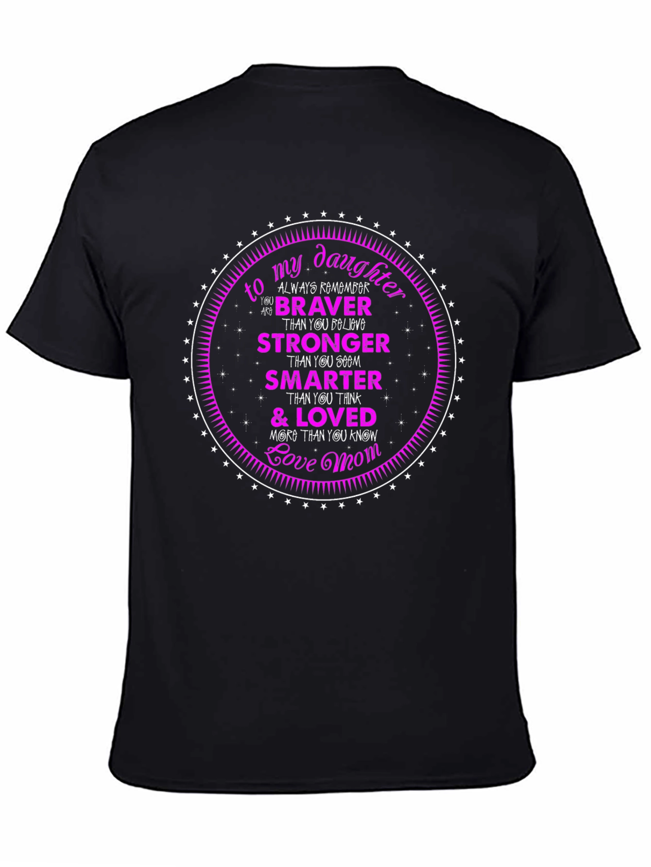 Daughter Love Mom Graphic Tee