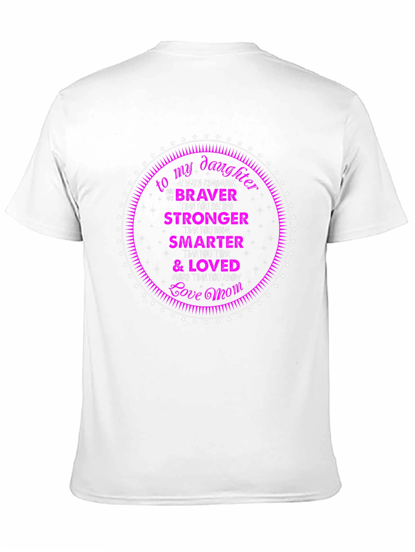 Daughter Love Mom Graphic Tee