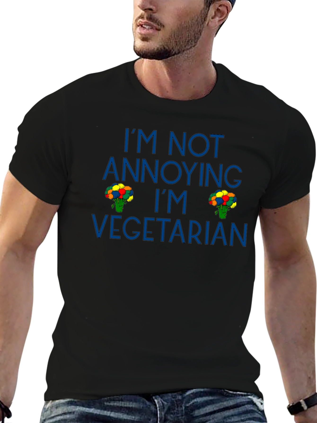 Im Not Annoying Im Vegetarian T-Shirt