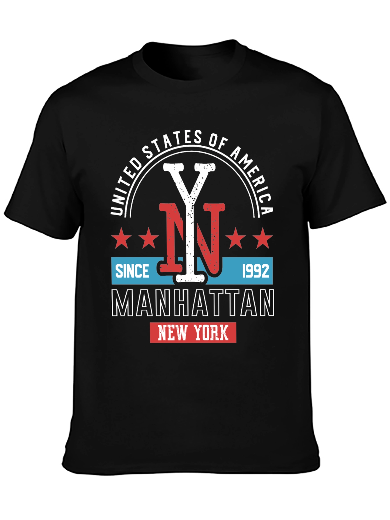 Manhattan New York Graphic T-Shirt