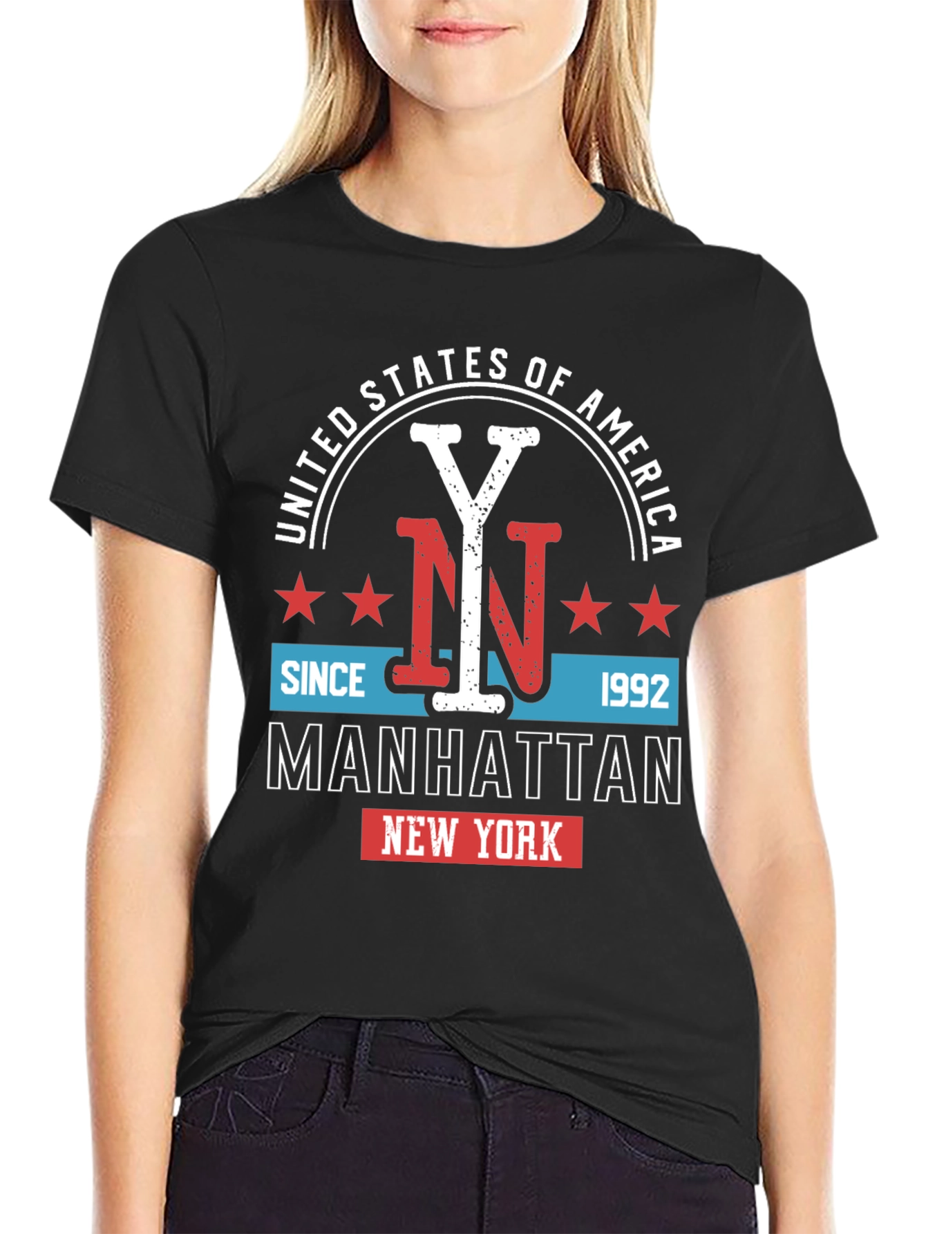 Manhattan New York Graphic T-Shirt