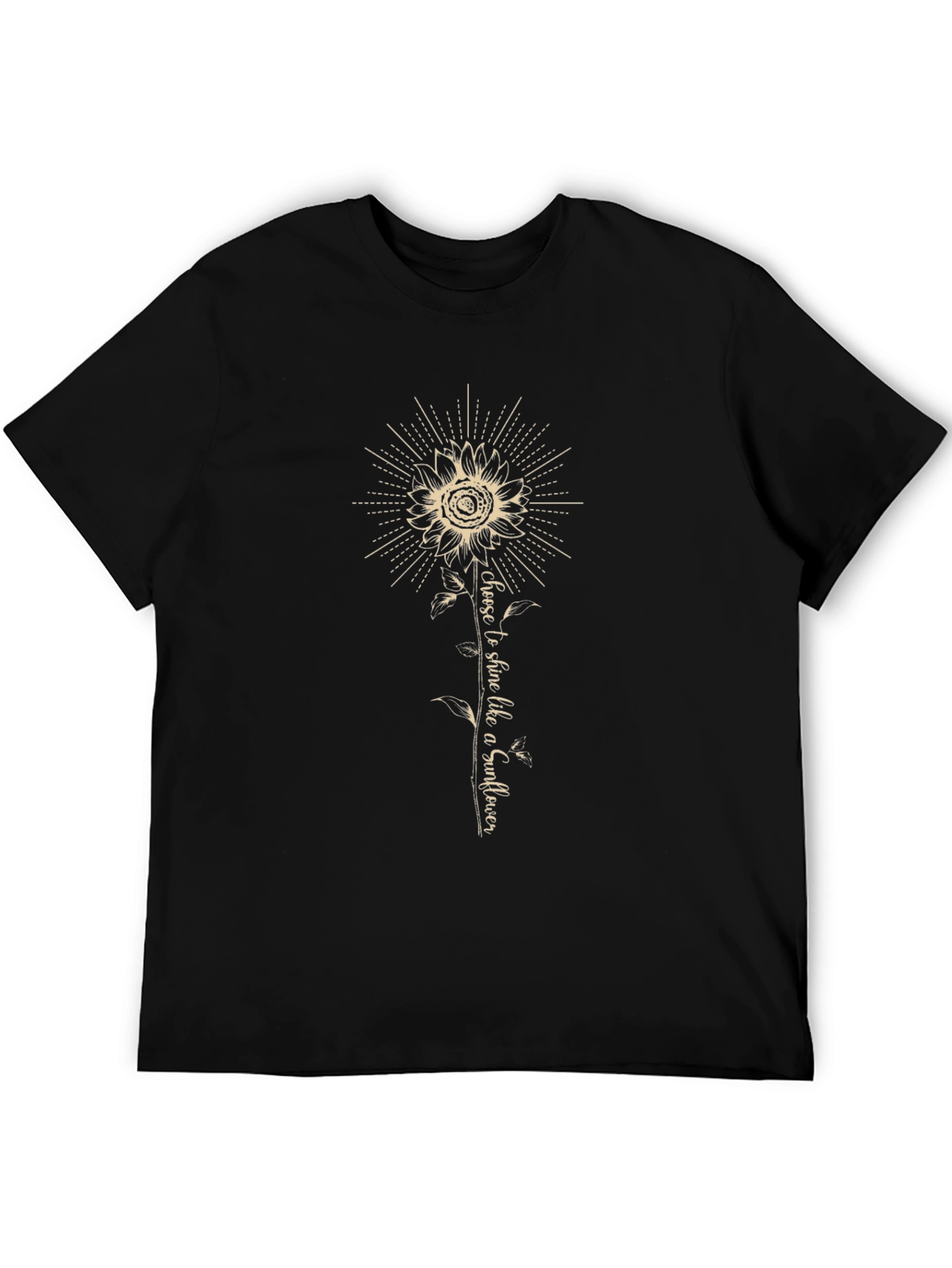 Sunflower Graphic Tee - Choose to Shine